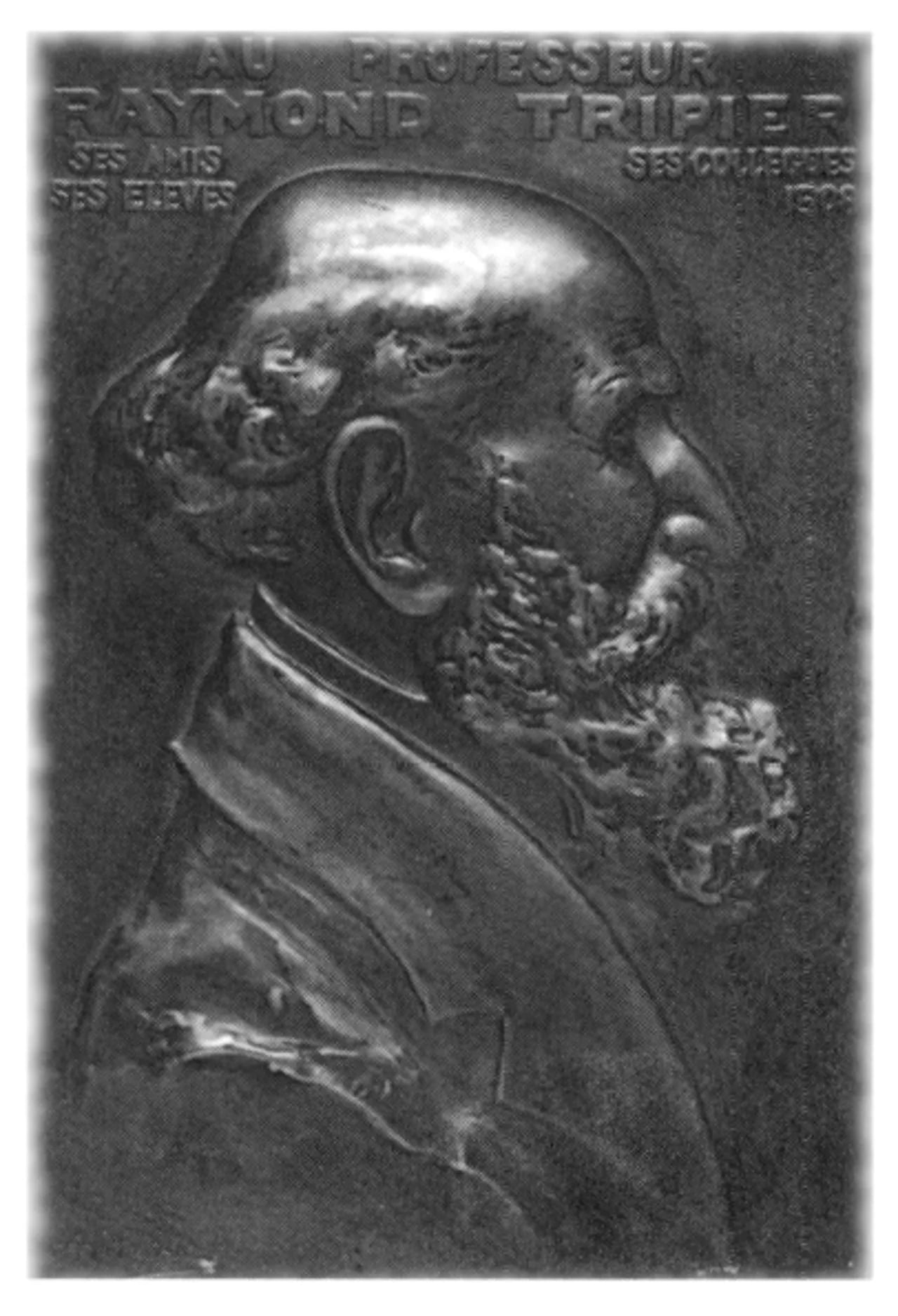Porträt von Raymond Tripier (1838–1916) – Gedenkseite