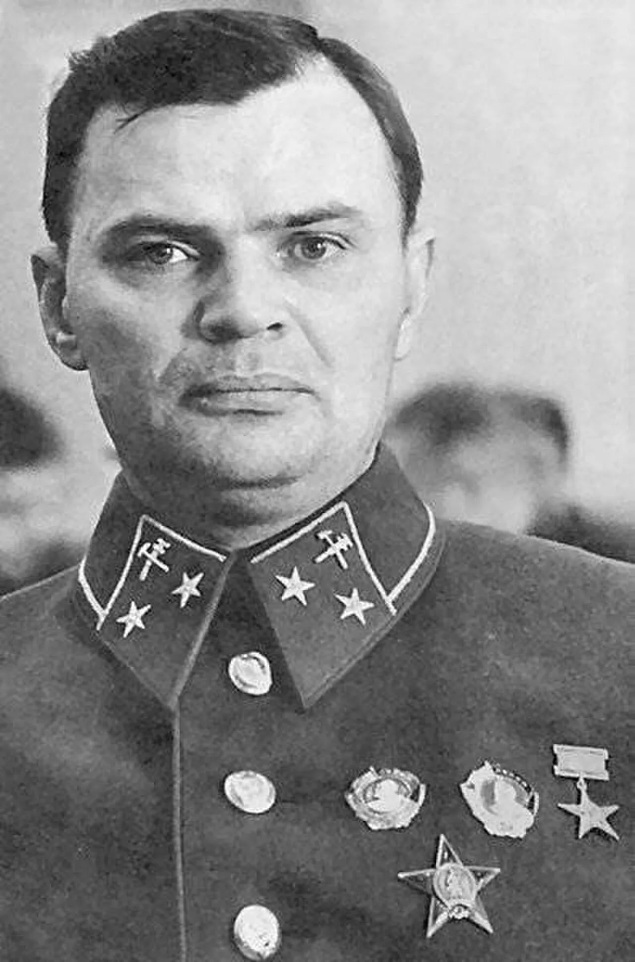 Porträt von Wassili Gawrilowitsch Grabin (1899–1980) – Gedenkseite