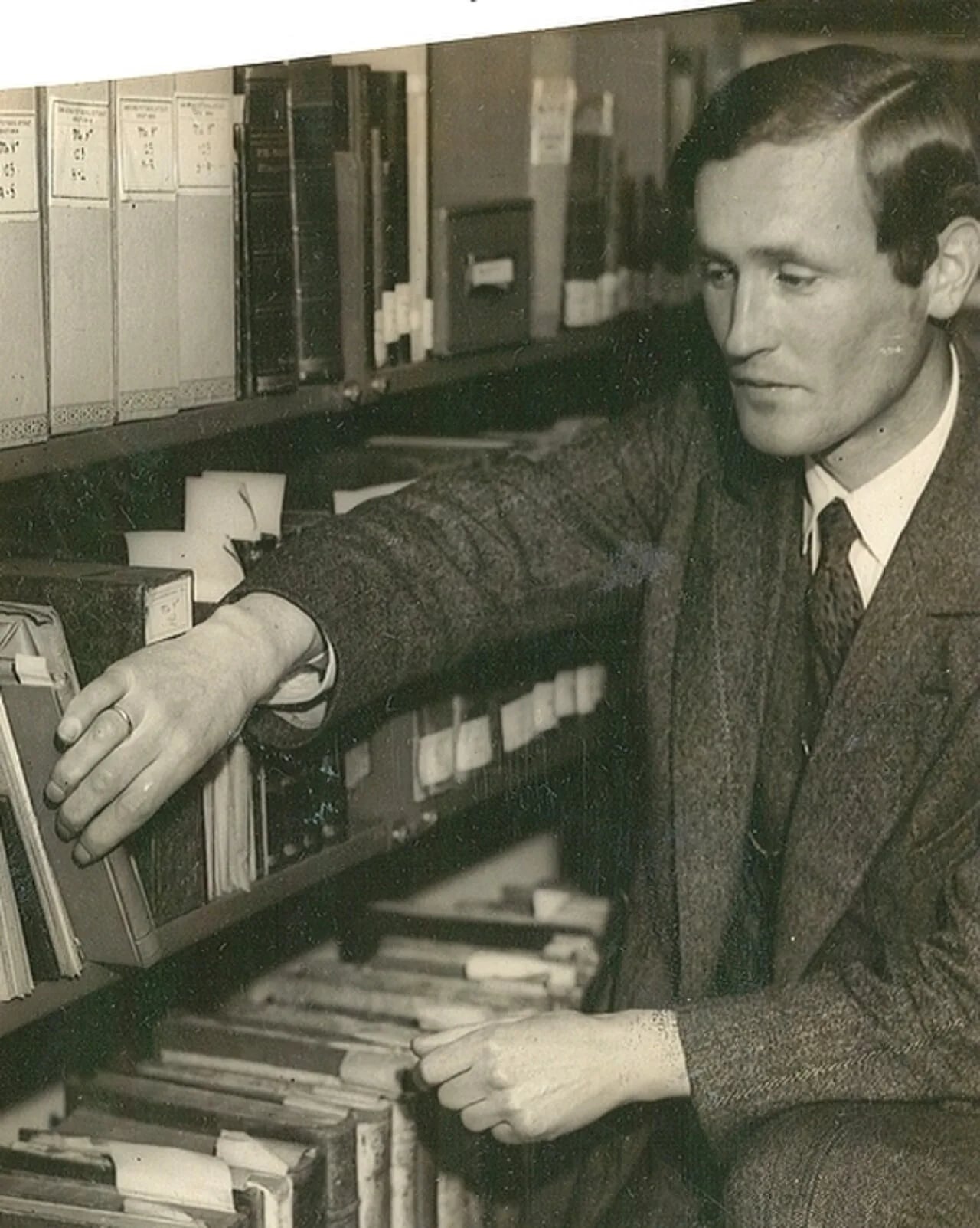 Portrait of Reidar Omang (1897–1964) – memorial page
