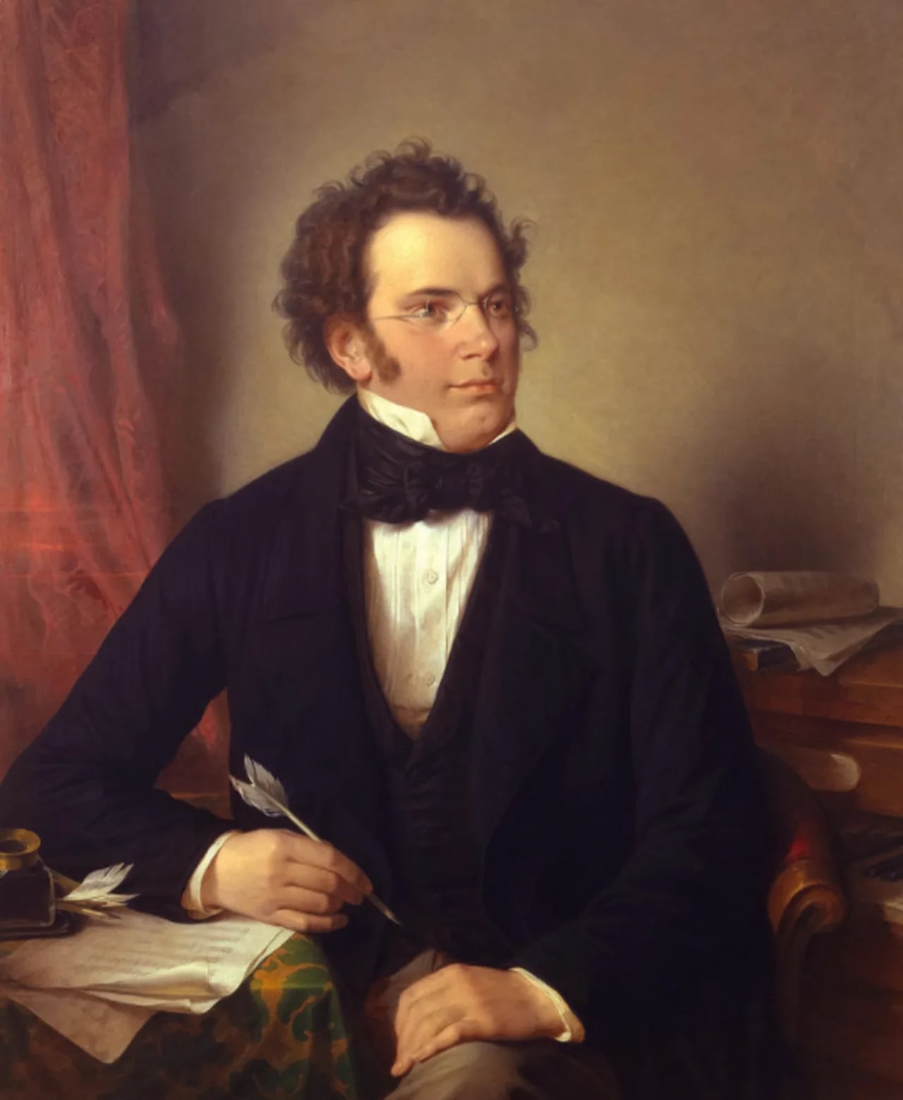 Portrait of Franz Schubert (1797–1828) – memorial page