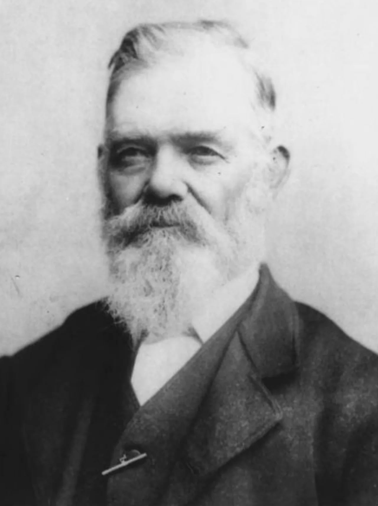 Portrait of Reuben May (1815–1902) – memorial page