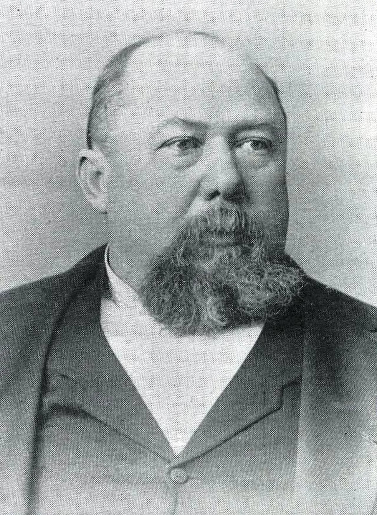 Portrait of Reuben S. Strahan (1835–1895) – memorial page