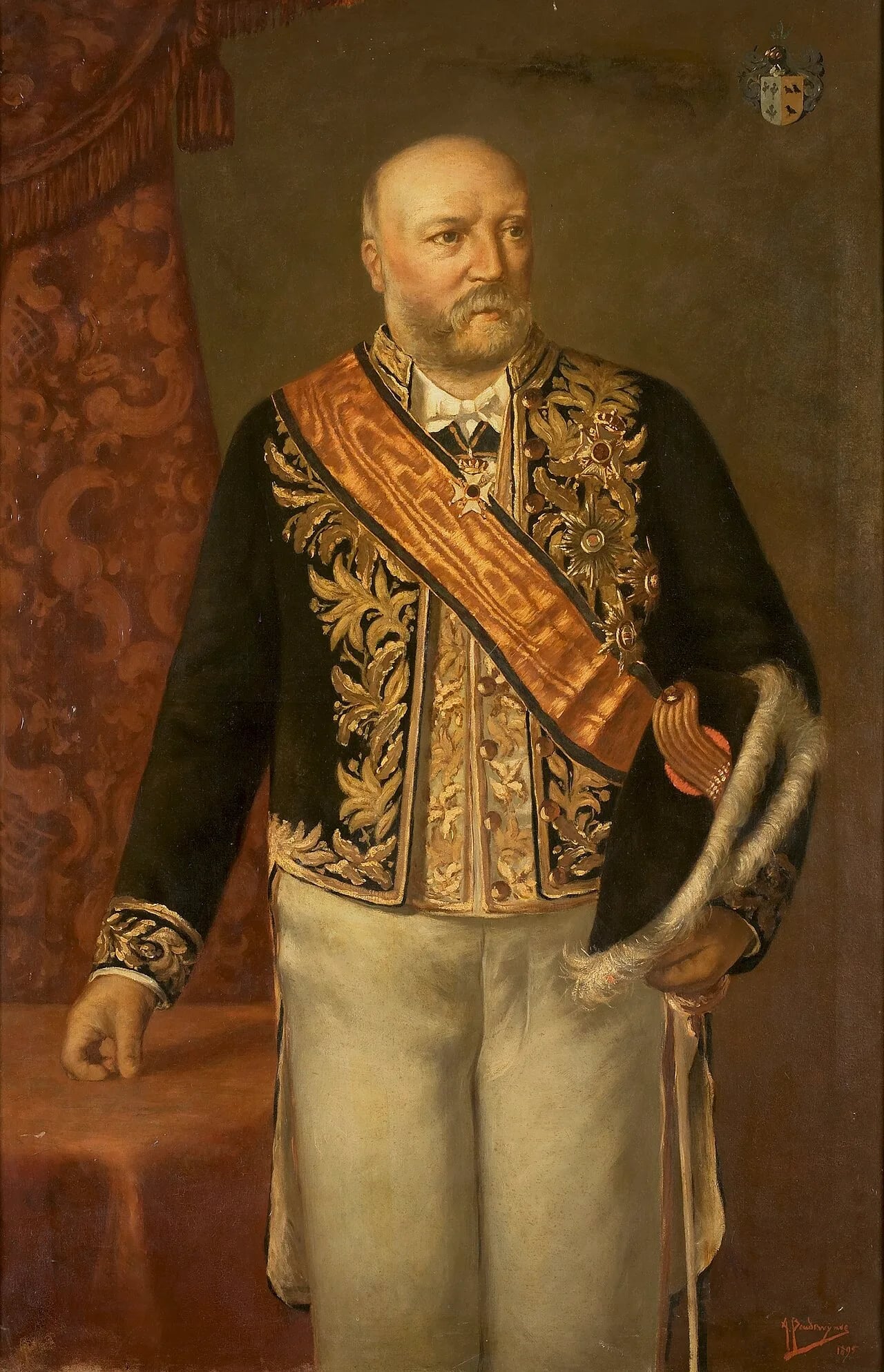 Portrait of Cornelis Pijnacker Hordijk (1847–1908) – memorial page