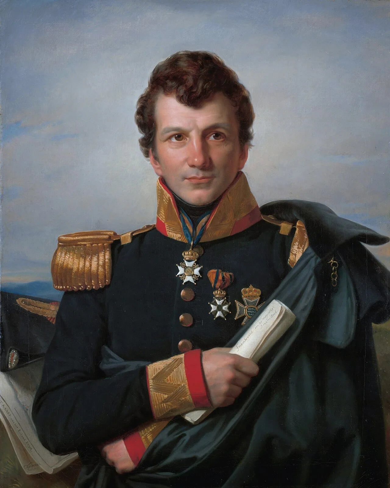 Portrait of Johannes van den Bosch (1780–1844) – memorial page