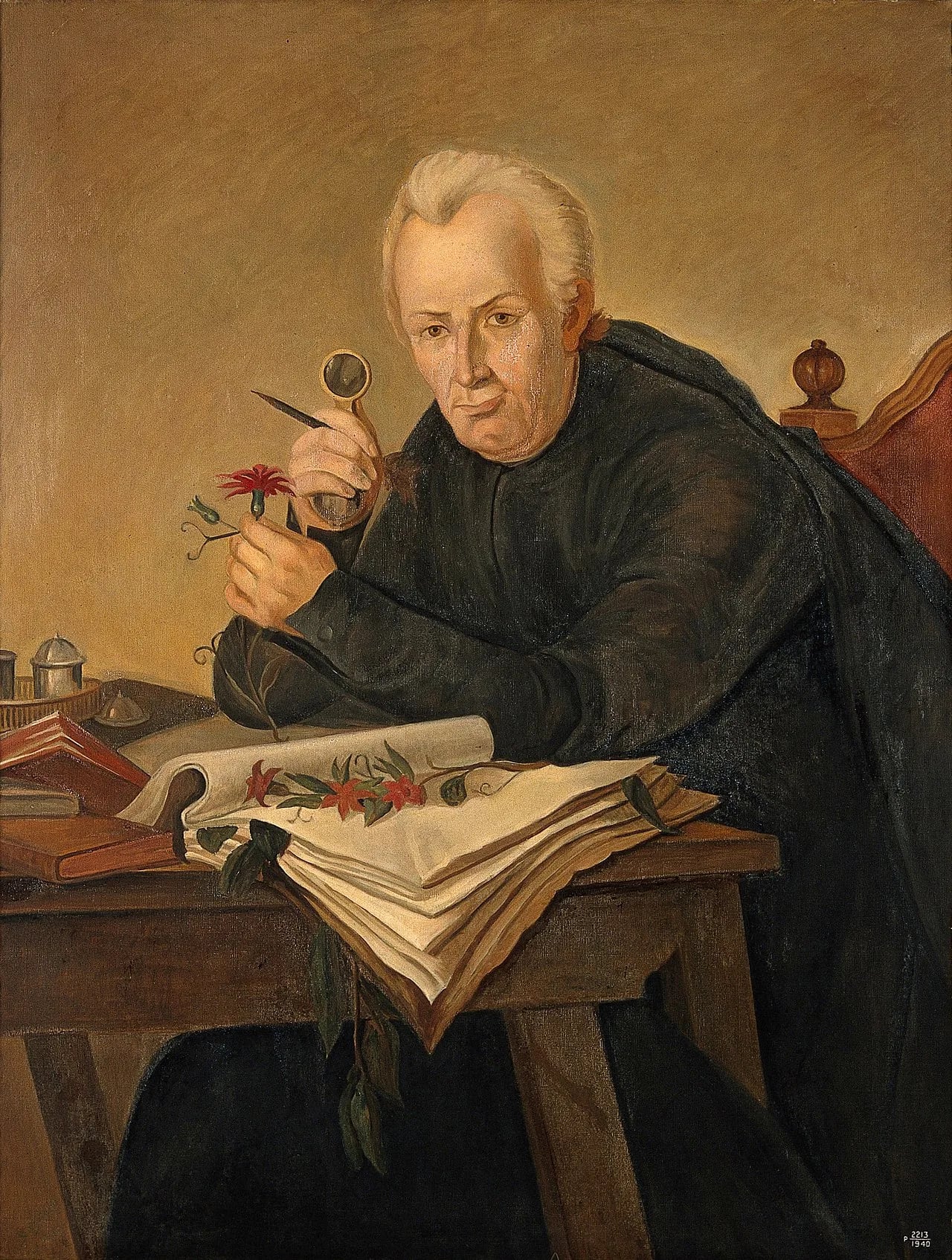 Porträt von José Mutis (1732–1808) – Gedenkseite