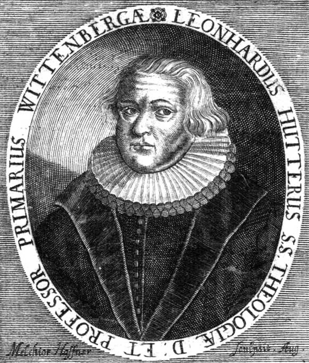 Porträt von Leonhard Hutter (1563–1616) – Gedenkseite