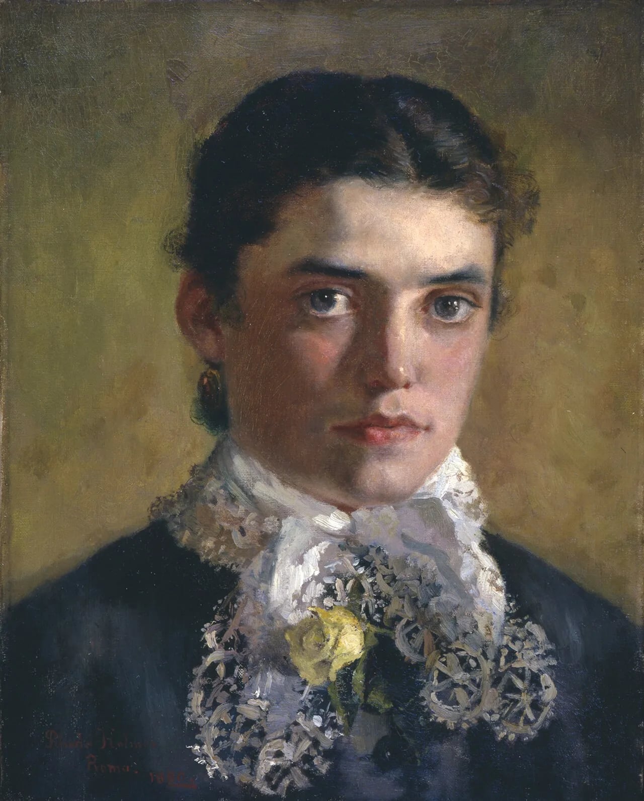 Porträt von Rhoda Holmes Nicholls (1854–1930) – Gedenkseite