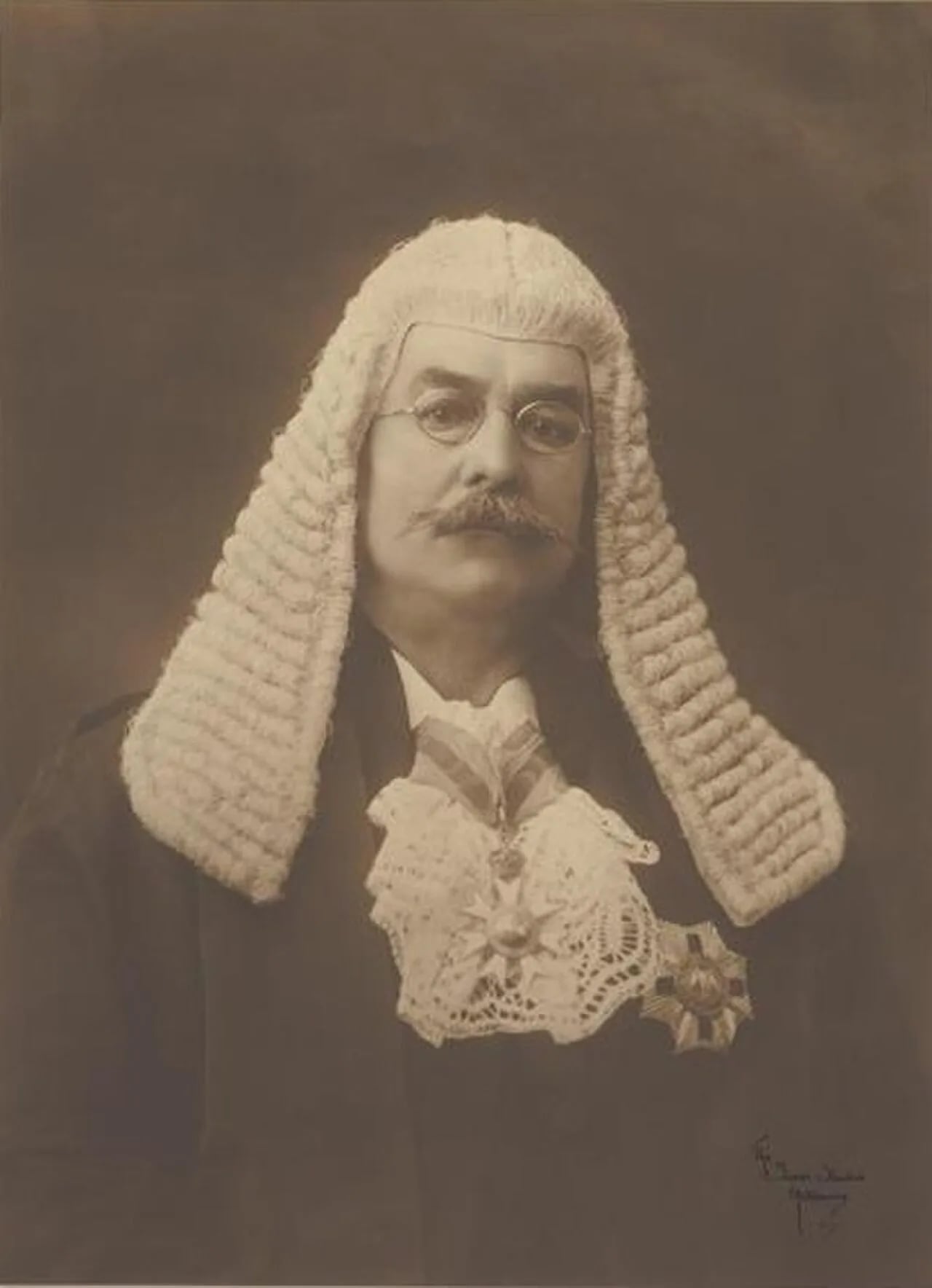 Porträt von Richard Chaffey Baker (1842–1911) – Gedenkseite