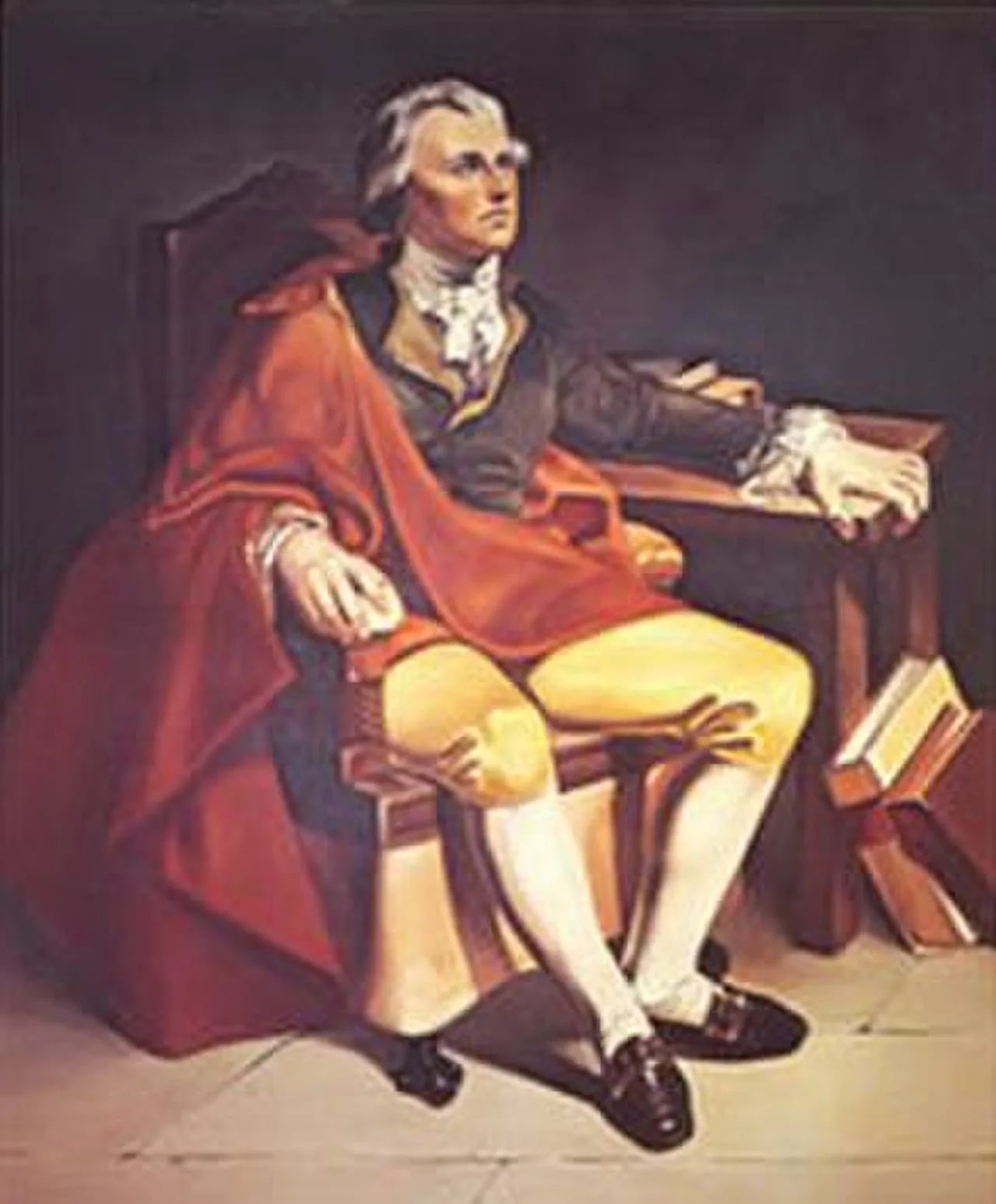 Porträt von Richard Bland (1710–1776) – Gedenkseite