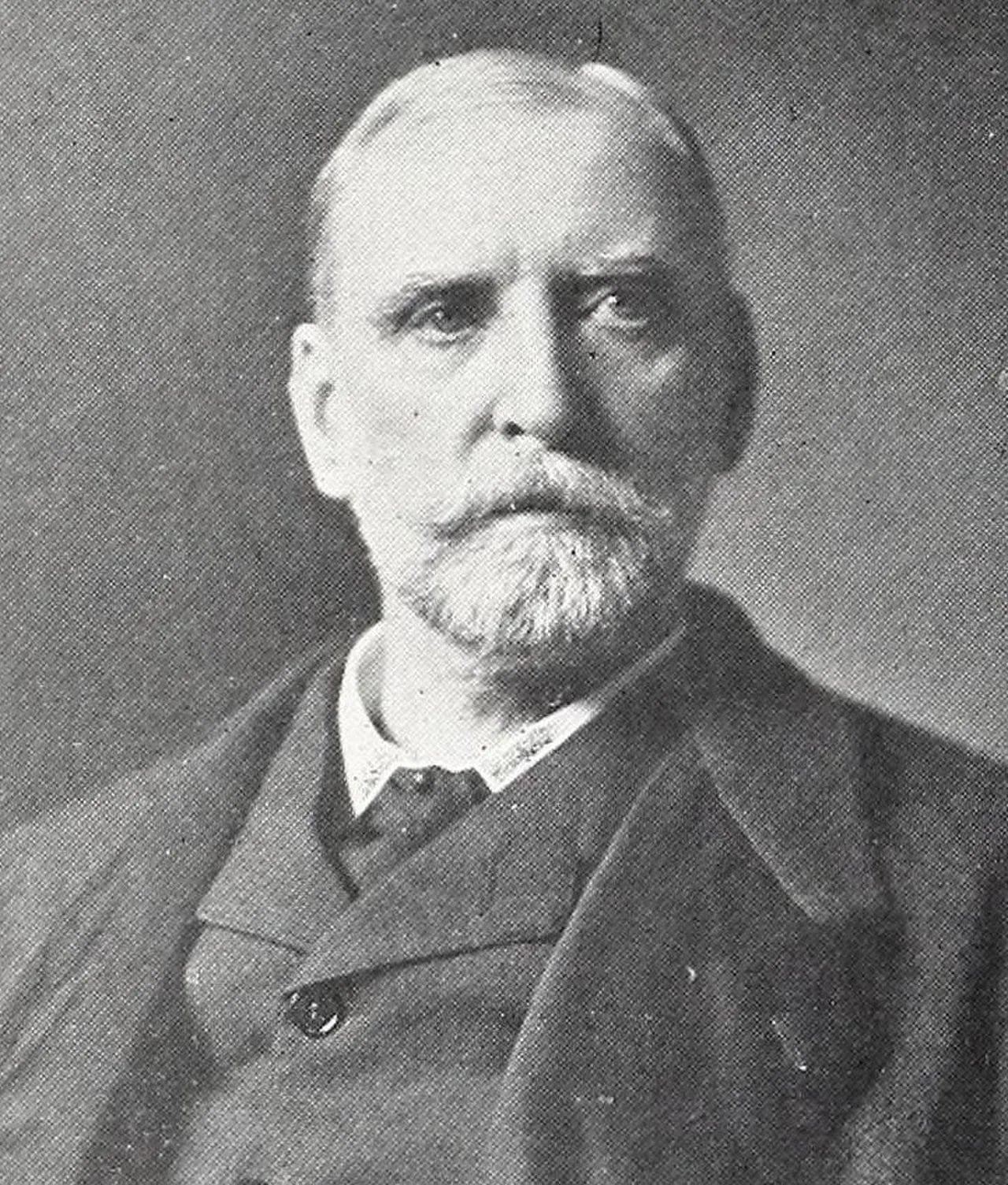 Porträt von Richard Crowley (1836–1908) – Gedenkseite