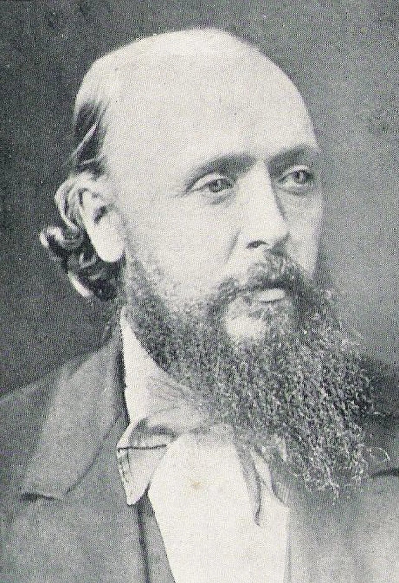 Porträt von Richard Davies (1833–1877) – Gedenkseite