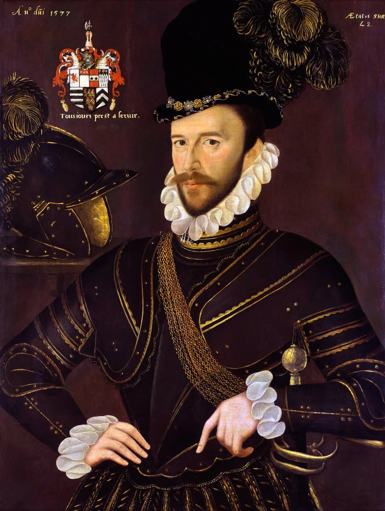 Portrait of Richard Drake (1535–1603) – memorial page