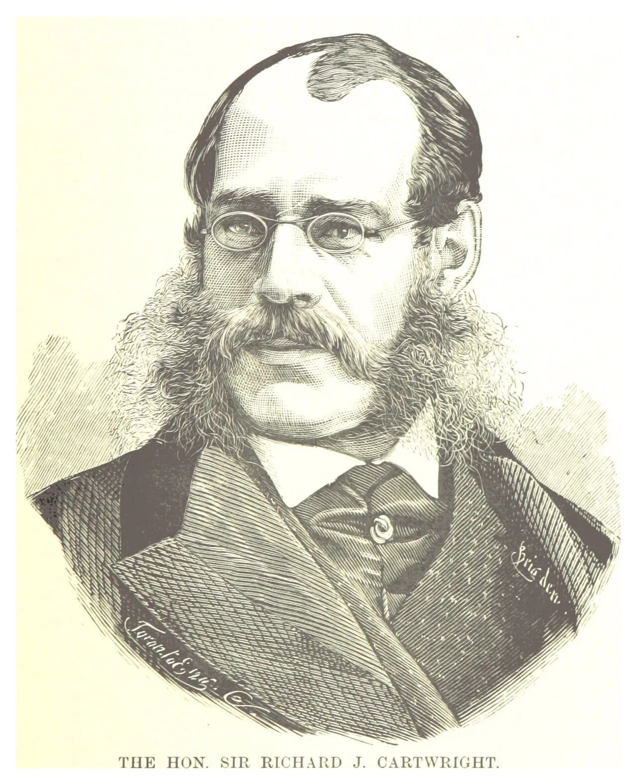 Porträt von Richard John Cartwright (1835–1912) – Gedenkseite