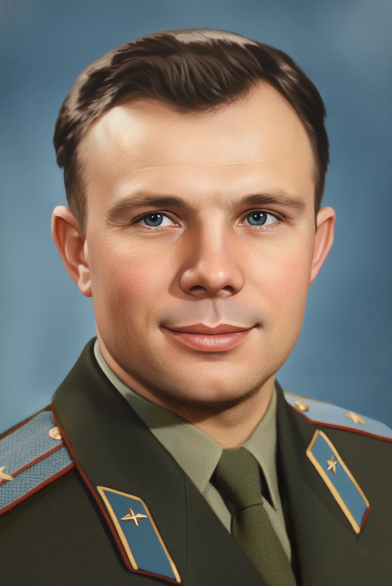 Porträt von Juri Alexejewitsch Gagarin (1934–1968) – Gedenkseite