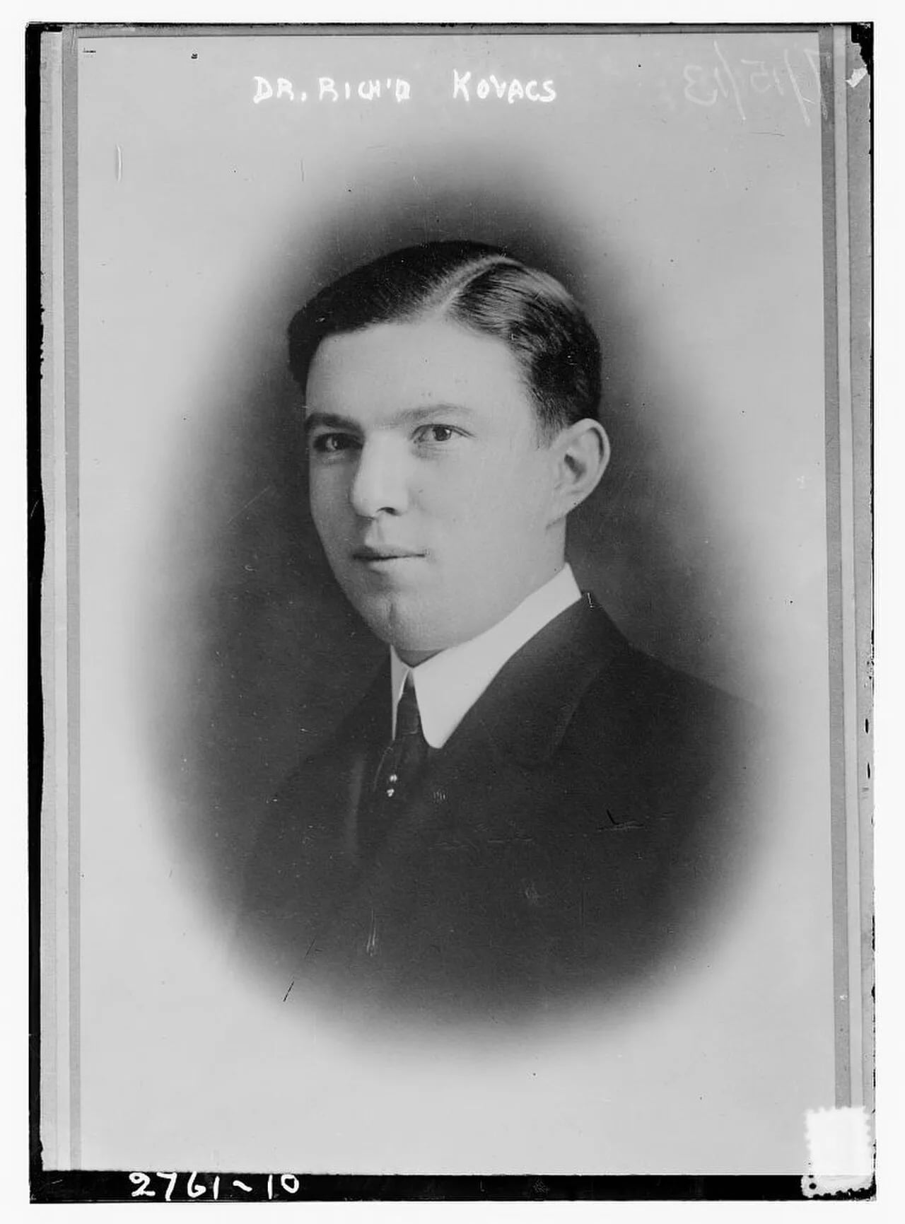 Portrait of Richard Kovacs (1884–1950) – memorial page
