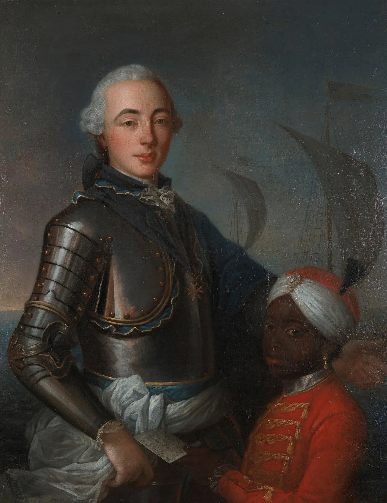 Porträt von Louis-Armand-Constantin de Rohan (1732–1794) – Gedenkseite