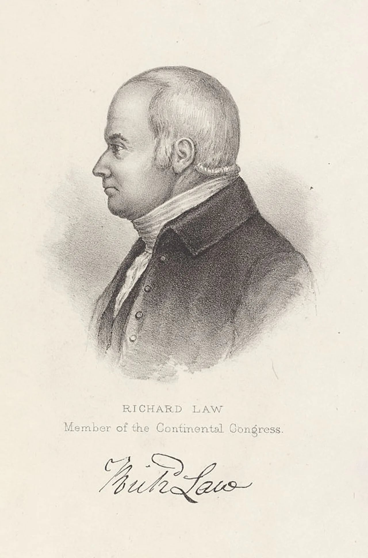 Porträt von Richard Law (1733–1806) – Gedenkseite