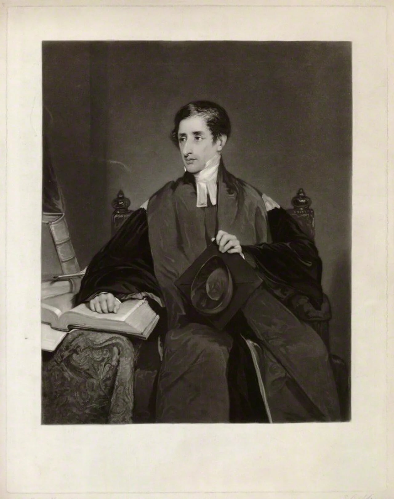 Porträt von Richard Lynch Cotton (1794–1880) – Gedenkseite