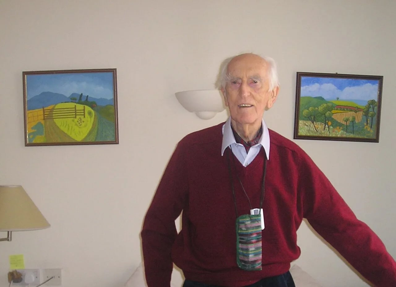 Porträt von Richard Percival Lister (1914–2014) – Gedenkseite