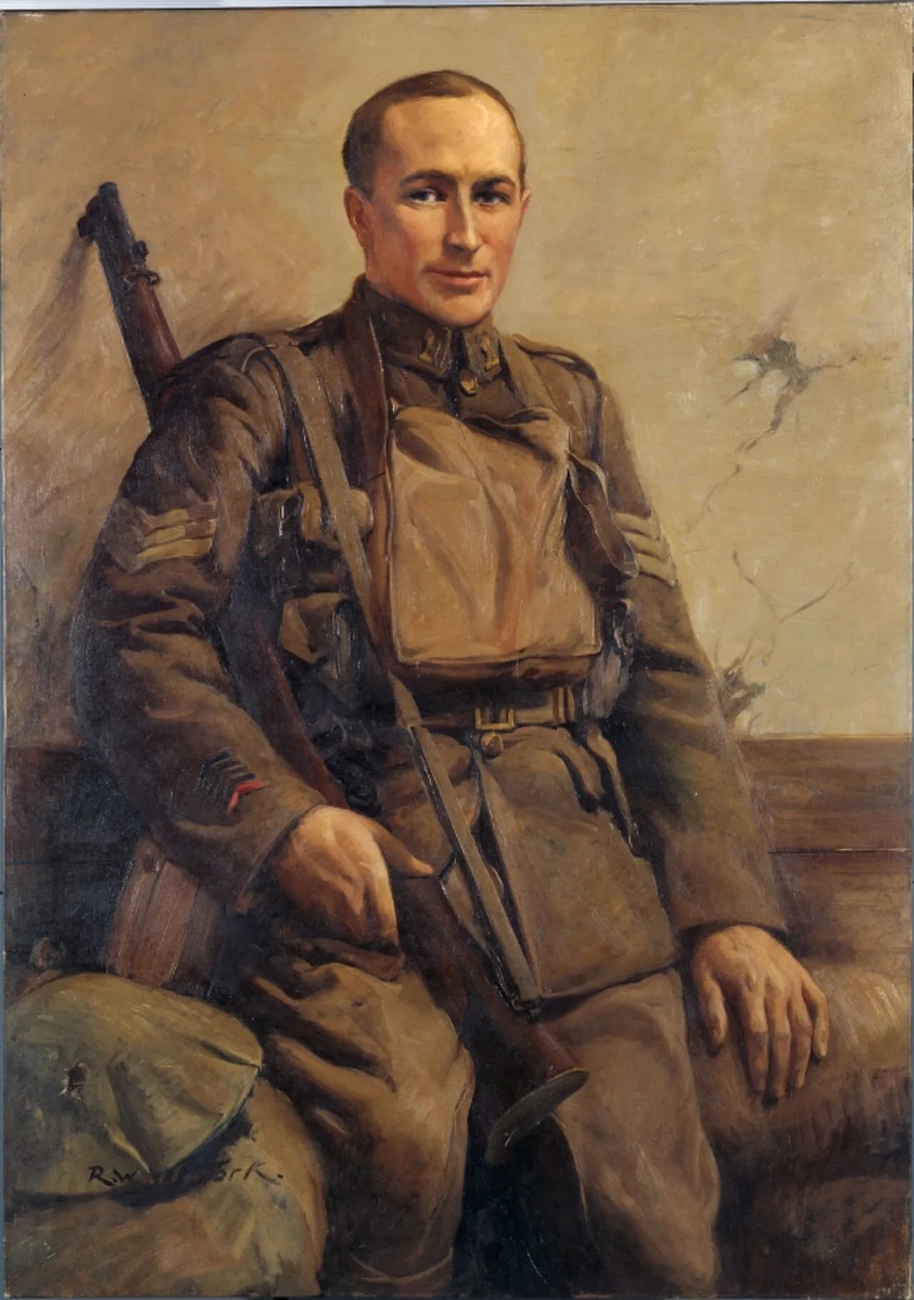 Porträt von Richard Travis (1884–1918) – Gedenkseite