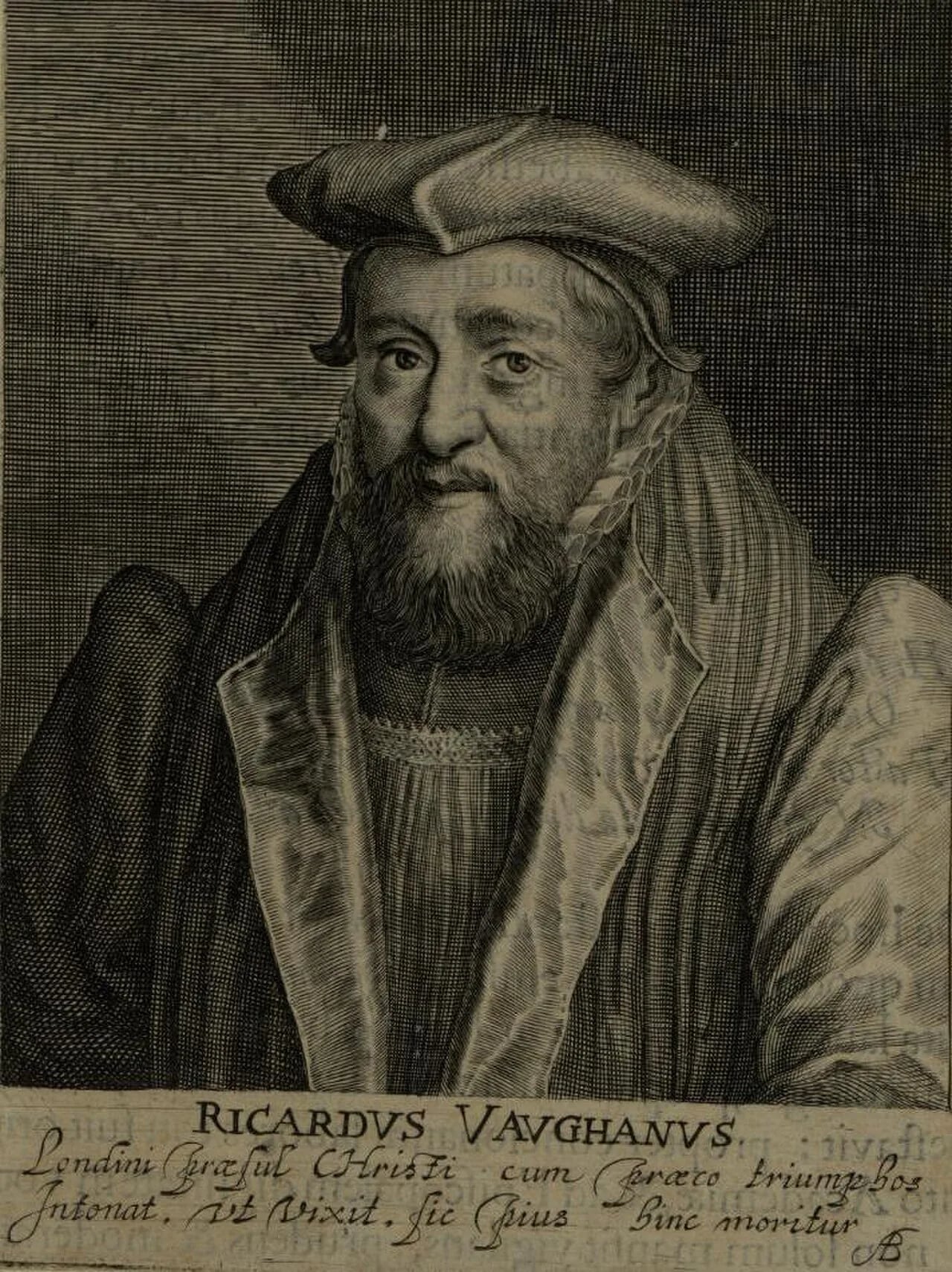 Portrait of Richard Vaughan (1550–1607) – memorial page