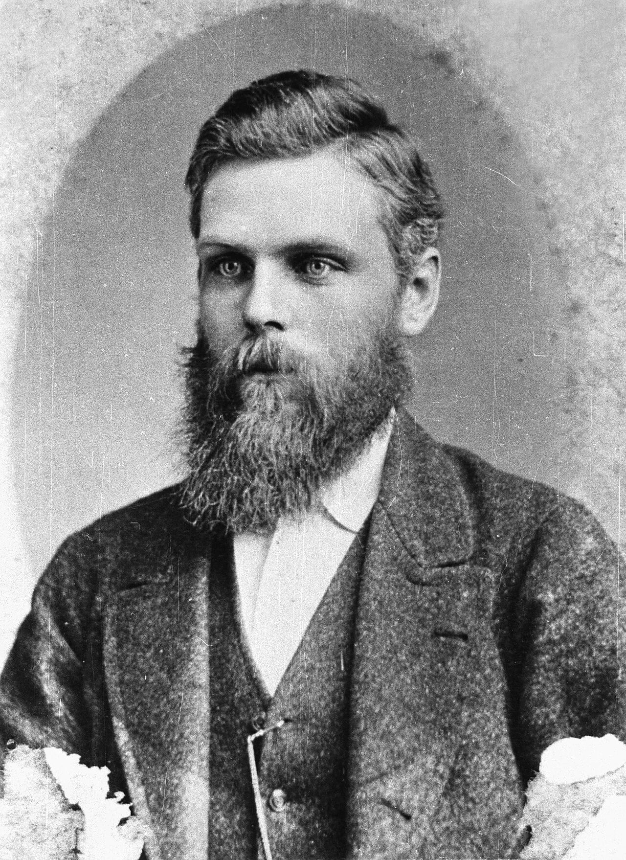 Portrait of Richmond Hursthouse (1845–1902) – memorial page