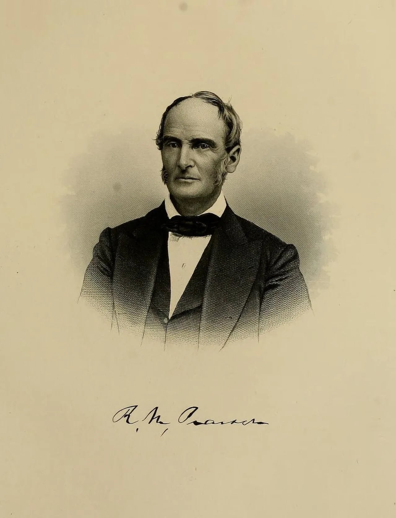 Porträt von Richmond Mumford Pearson (1805–1878) – Gedenkseite