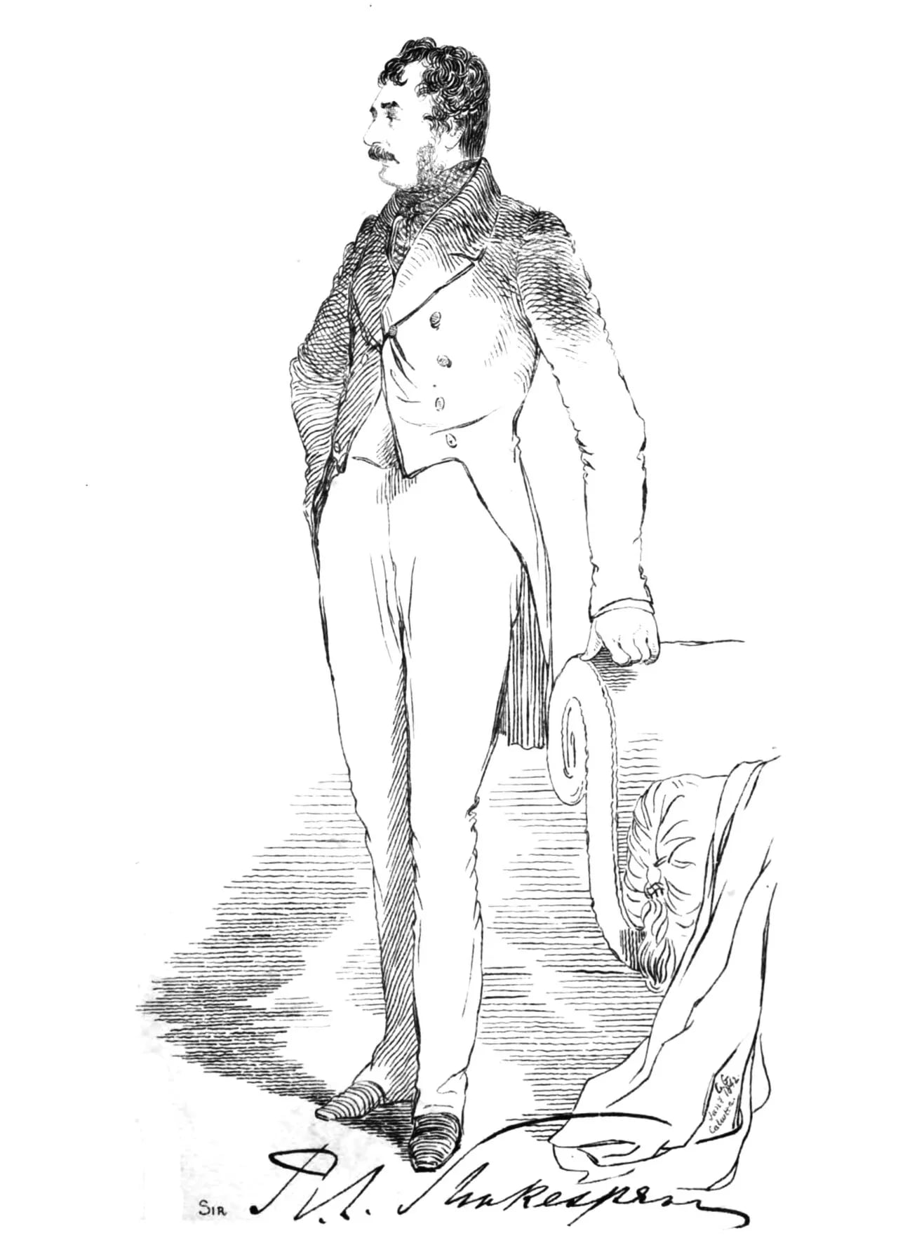Porträt von Richmond Shakespear (1812–1861) – Gedenkseite