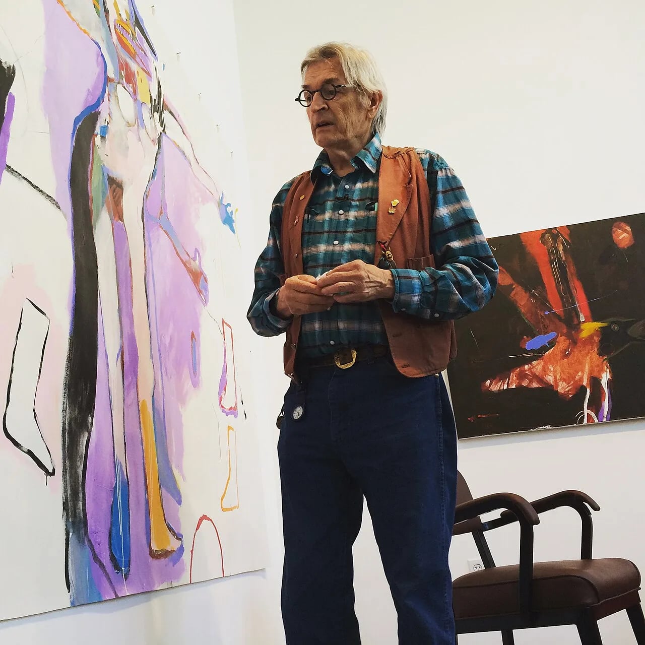 Porträt von Rick Bartow (1946–2016) – Gedenkseite