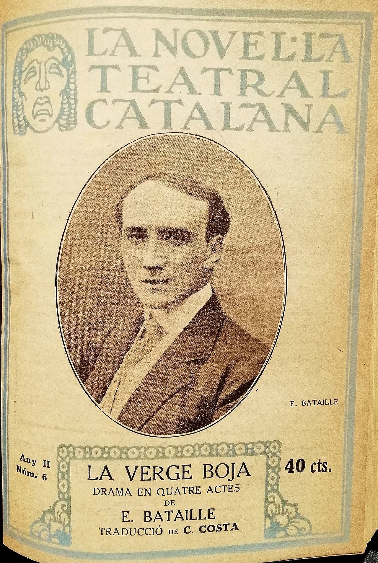 Portrait of Henry Bataille (1872–1922) – memorial page