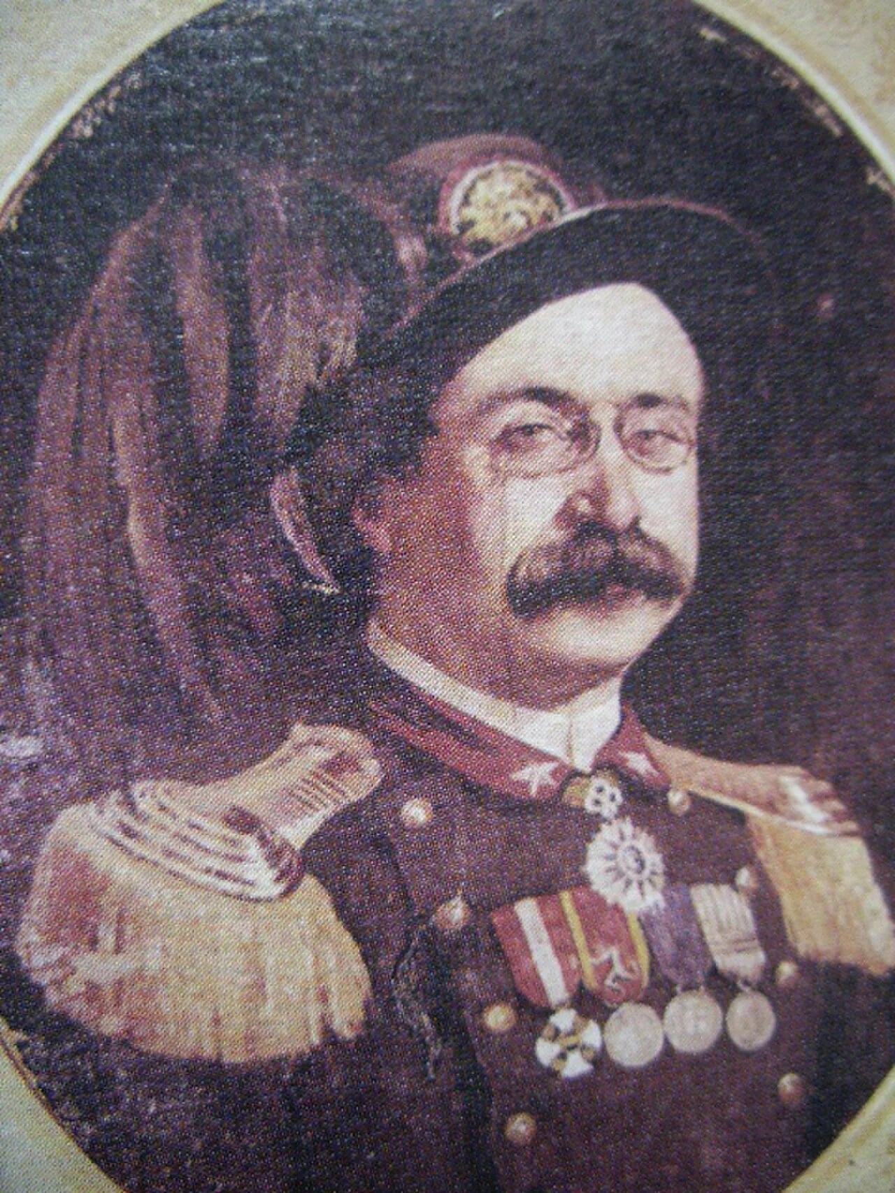 Portrait of Oreste Baratieri (1841–1901) – memorial page