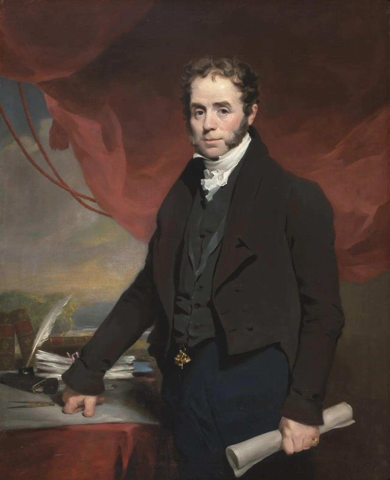 Porträt von Robert Bald (1776–1861) – Gedenkseite