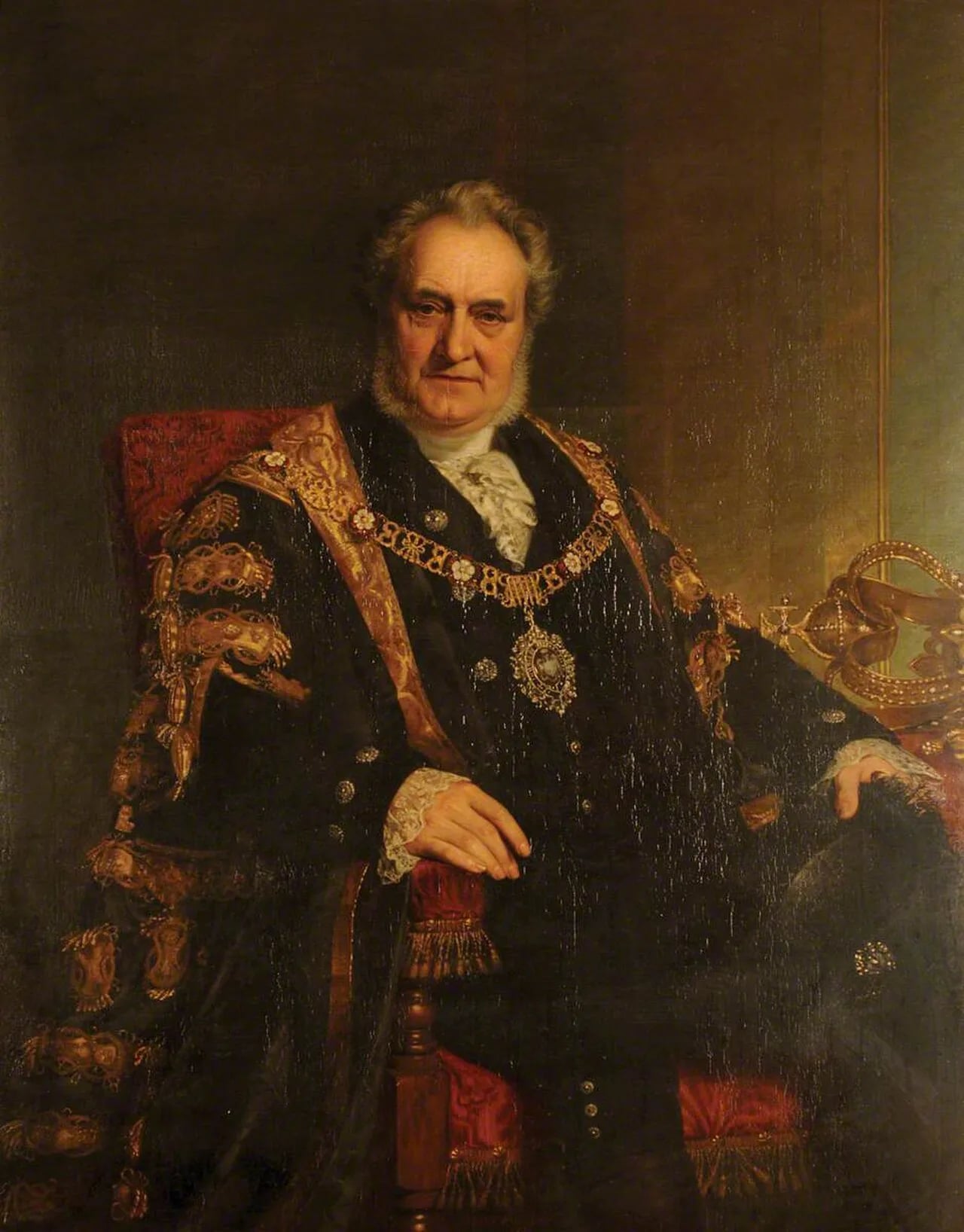 Portrait of Robert Besley (1794–1876) – memorial page