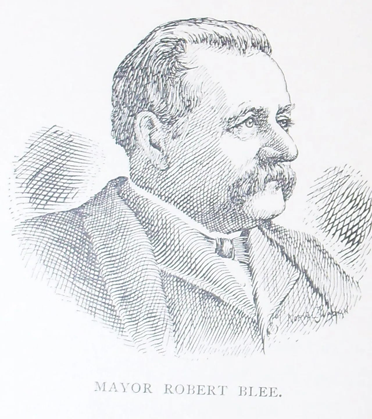 Portrait of Robert Blee (1839–1898) – memorial page
