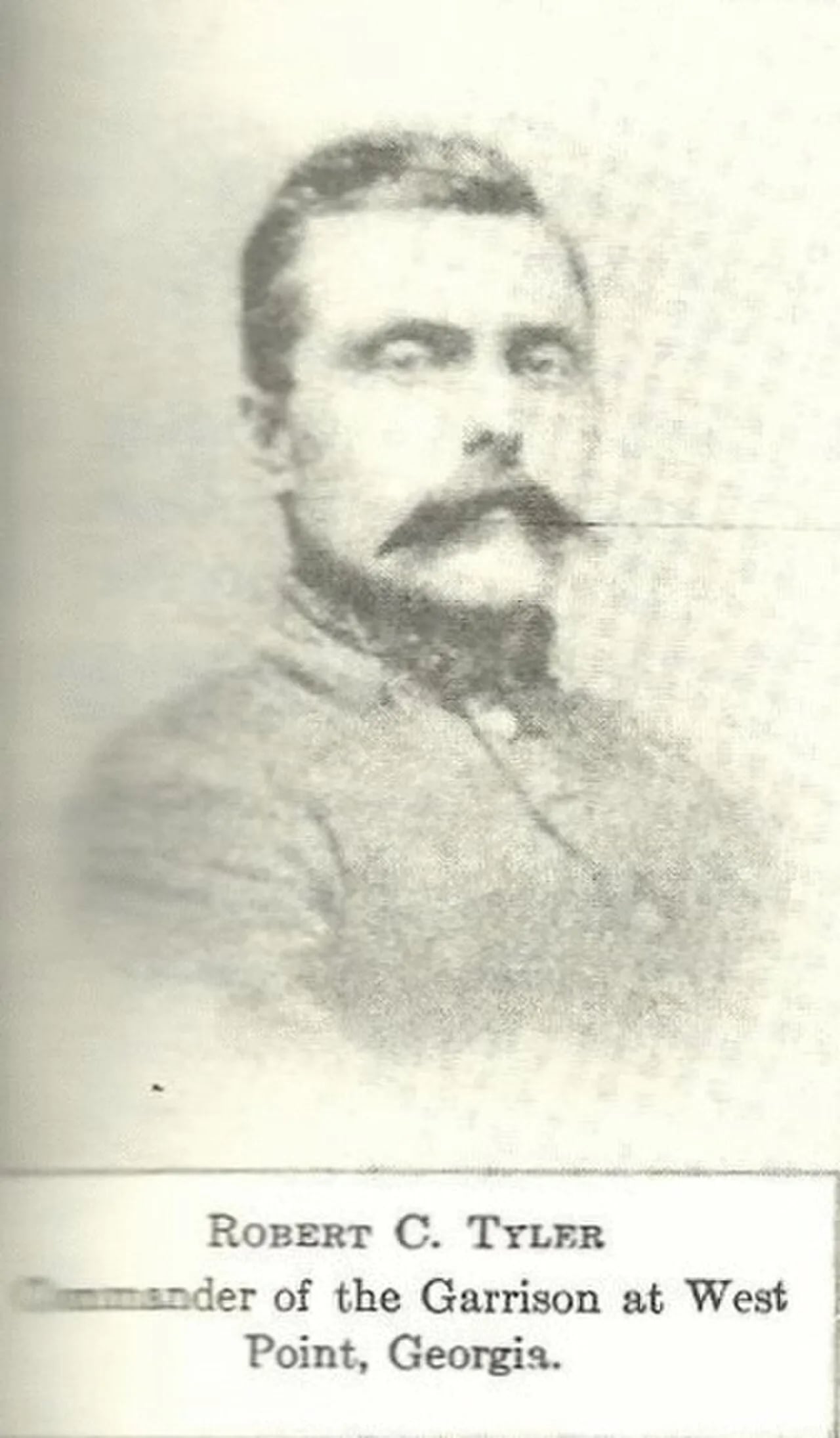 Portrait of Robert C. Tyler (1832–1865) – memorial page