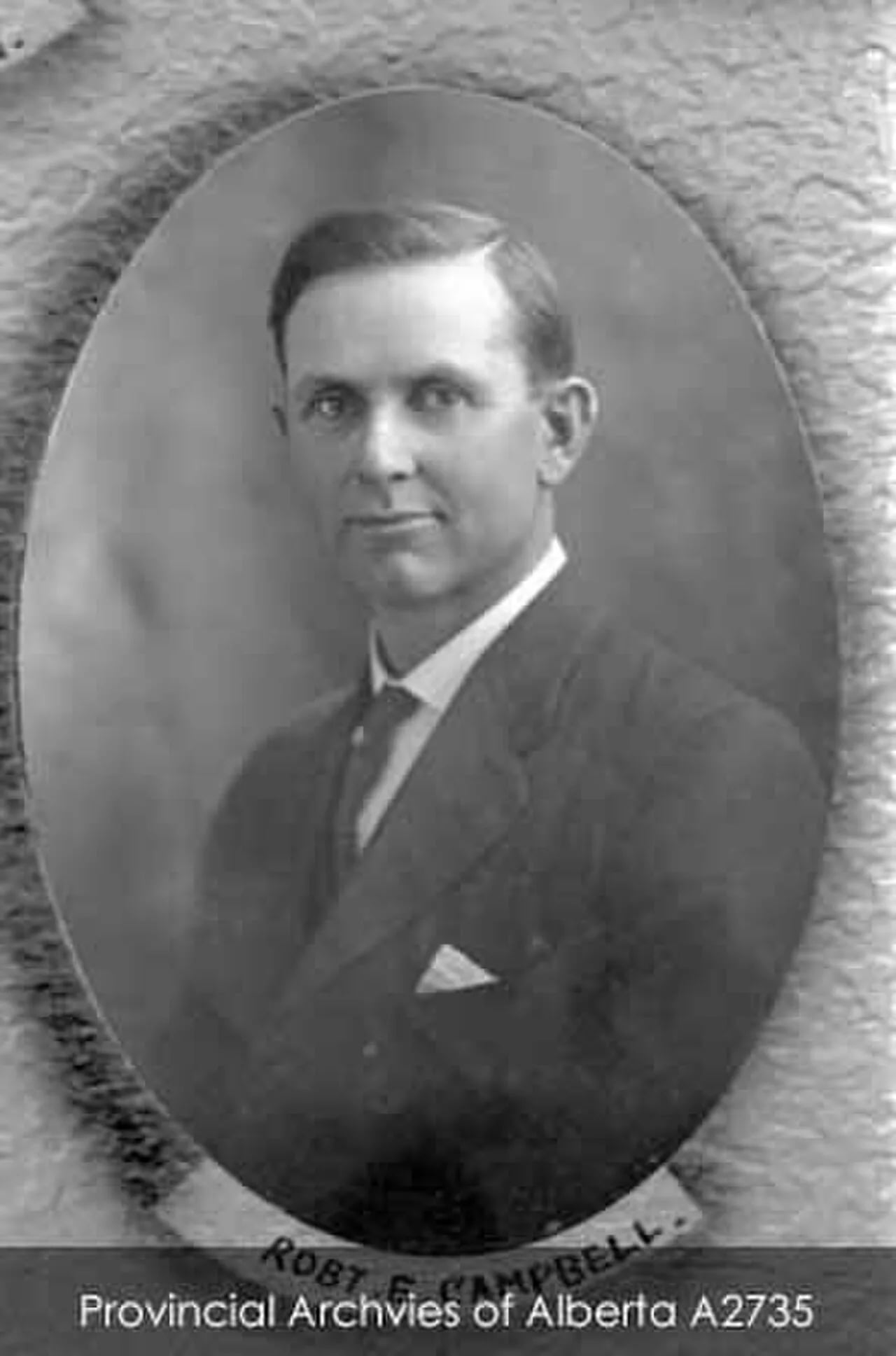 Portrait of Robert Campbell (1871–1965) – memorial page