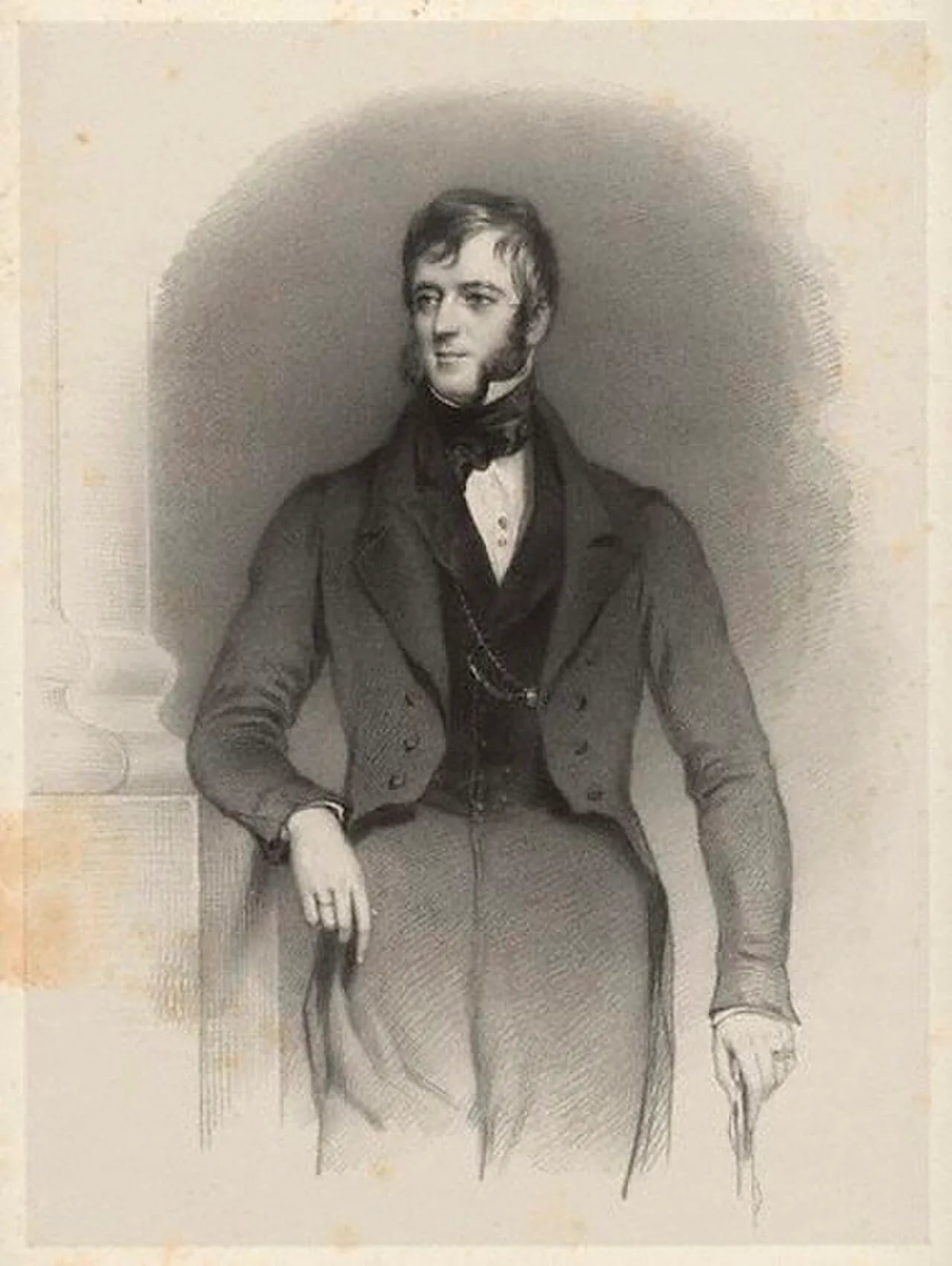 Portrait of Robert Carrington, 2nd Baron Carrington (1796–1868) – memorial page
