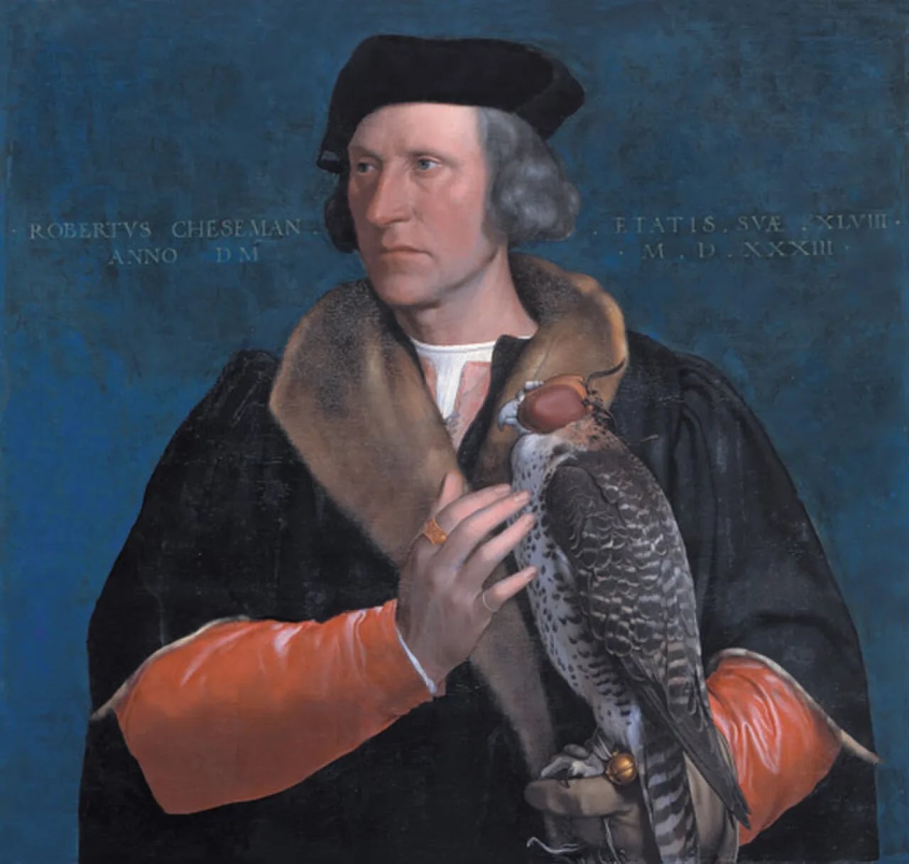Porträt von Robert Cheeseman (1485–1547) – Gedenkseite