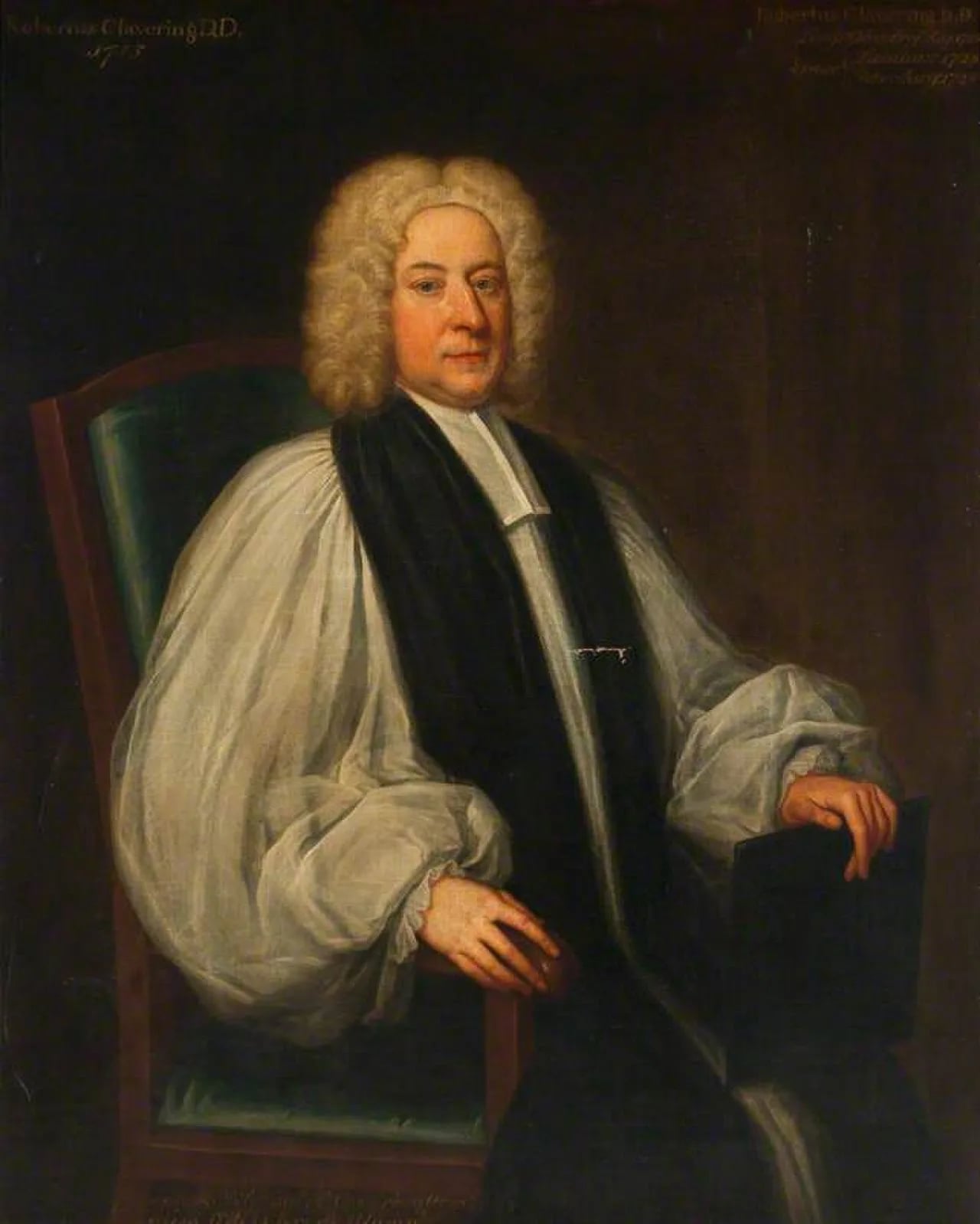 Portrait of Robert Clavering (1676–1747) – memorial page