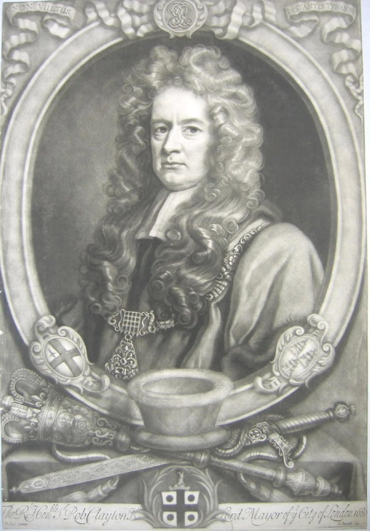 Porträt von Robert Clayton (1629–1707) – Gedenkseite