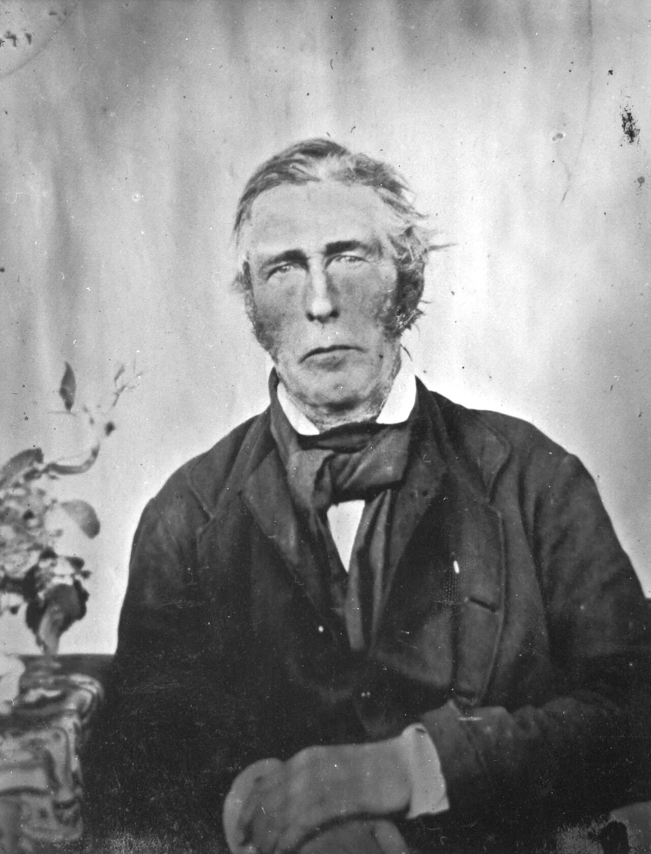 Portrait of Robert Cock (1801–1871) – memorial page