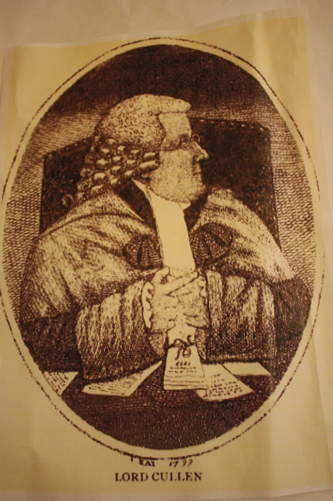Portrait of Robert Cullen (1742–1810) – memorial page
