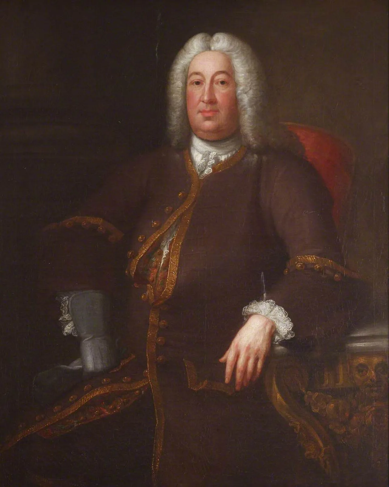Portrait of Robert Davers (1653–1722) – memorial page