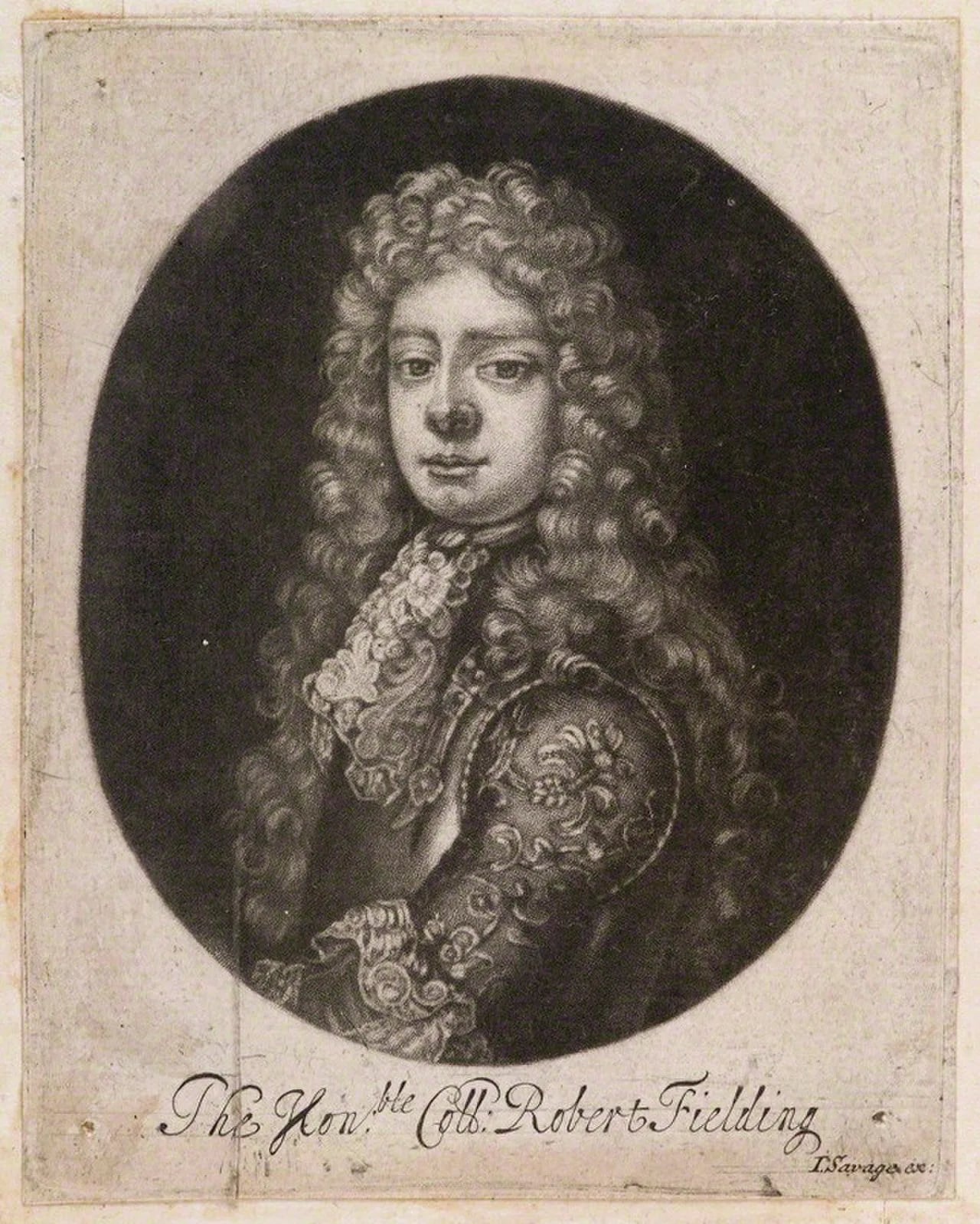 Porträt von Robert Fielding (1651–1712) – Gedenkseite