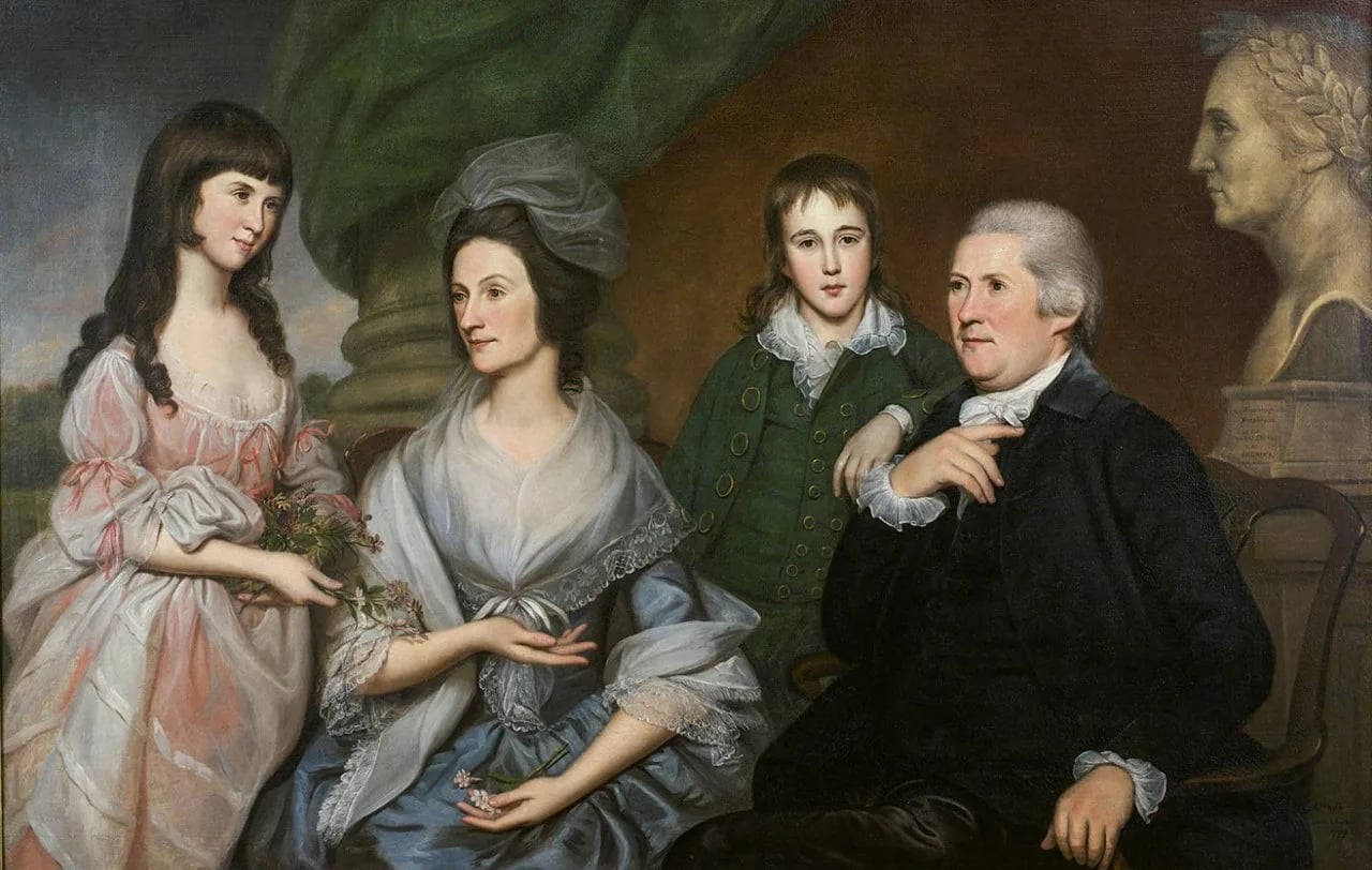 Porträt von Robert Goldsborough (1733–1788) – Gedenkseite