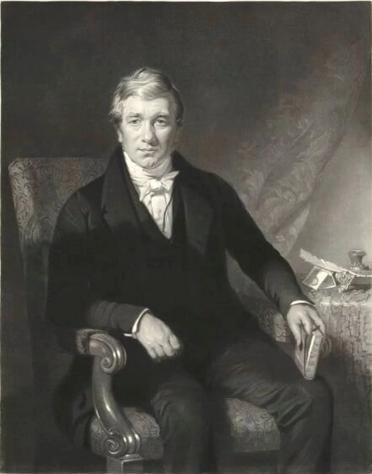 Portrait of Robert Halley (1796–1876) – memorial page