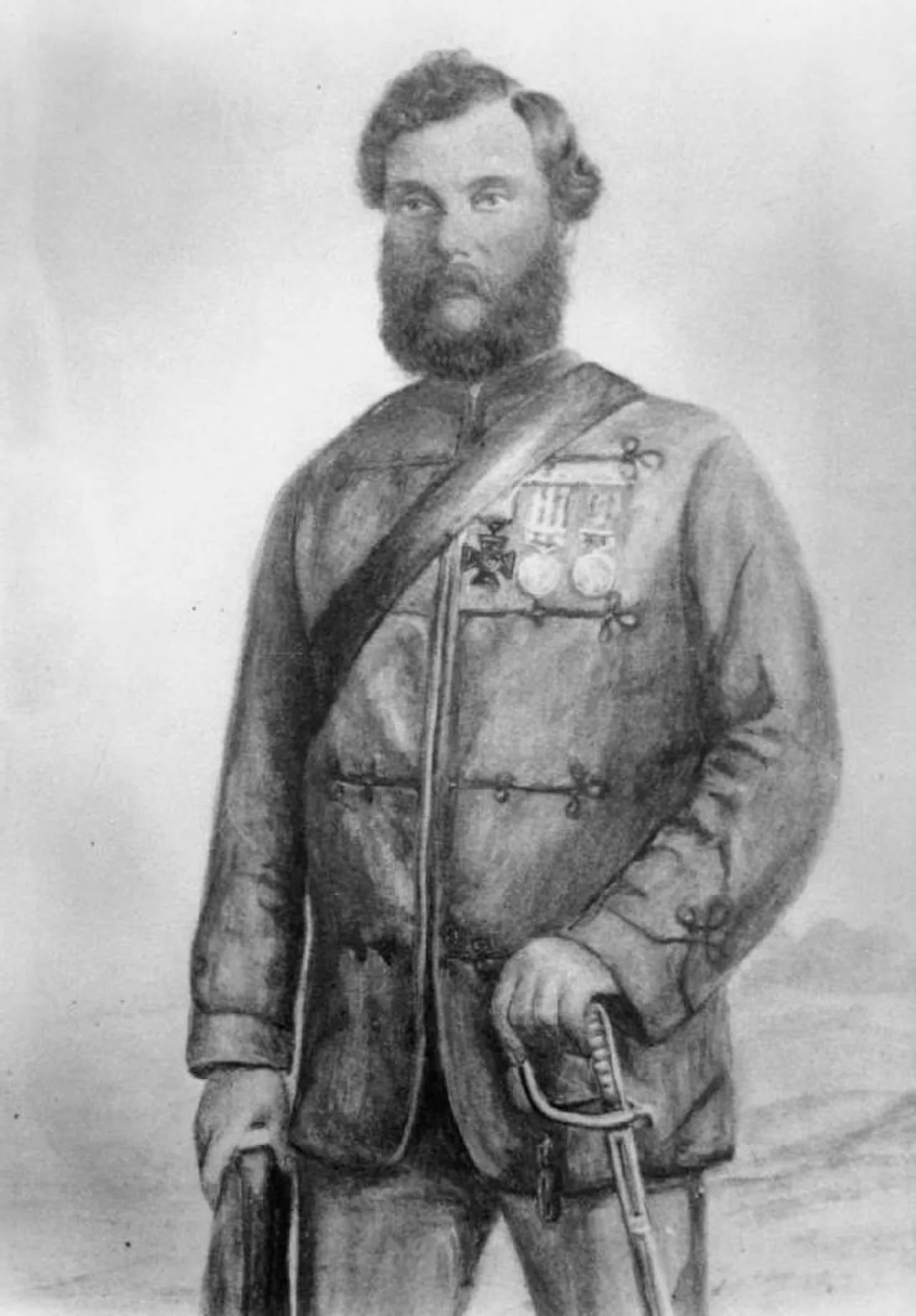 Porträt von Robert Hope Moncrieff Aitken (1828–1887) – Gedenkseite