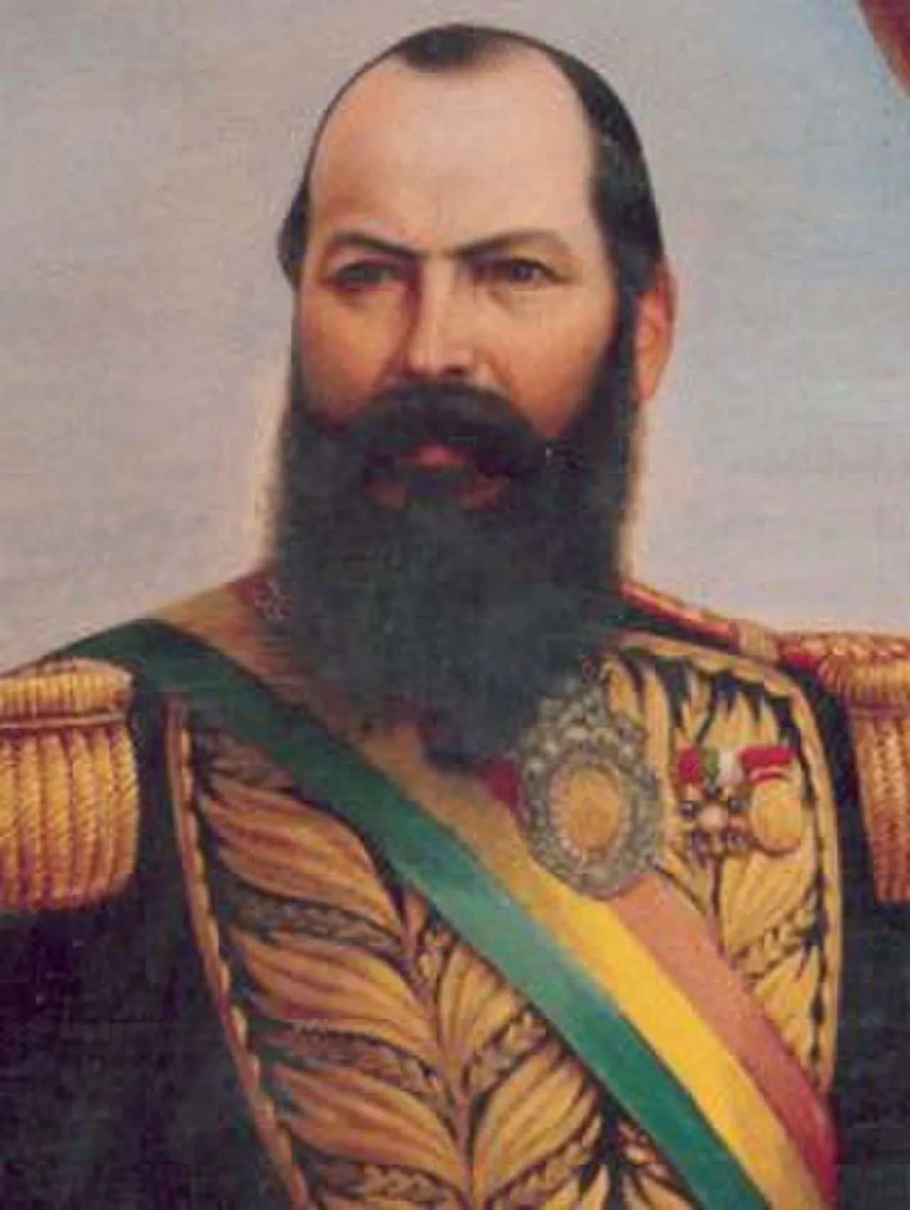 Portrait of José Mariano Melgarejo (1820–1871) – memorial page