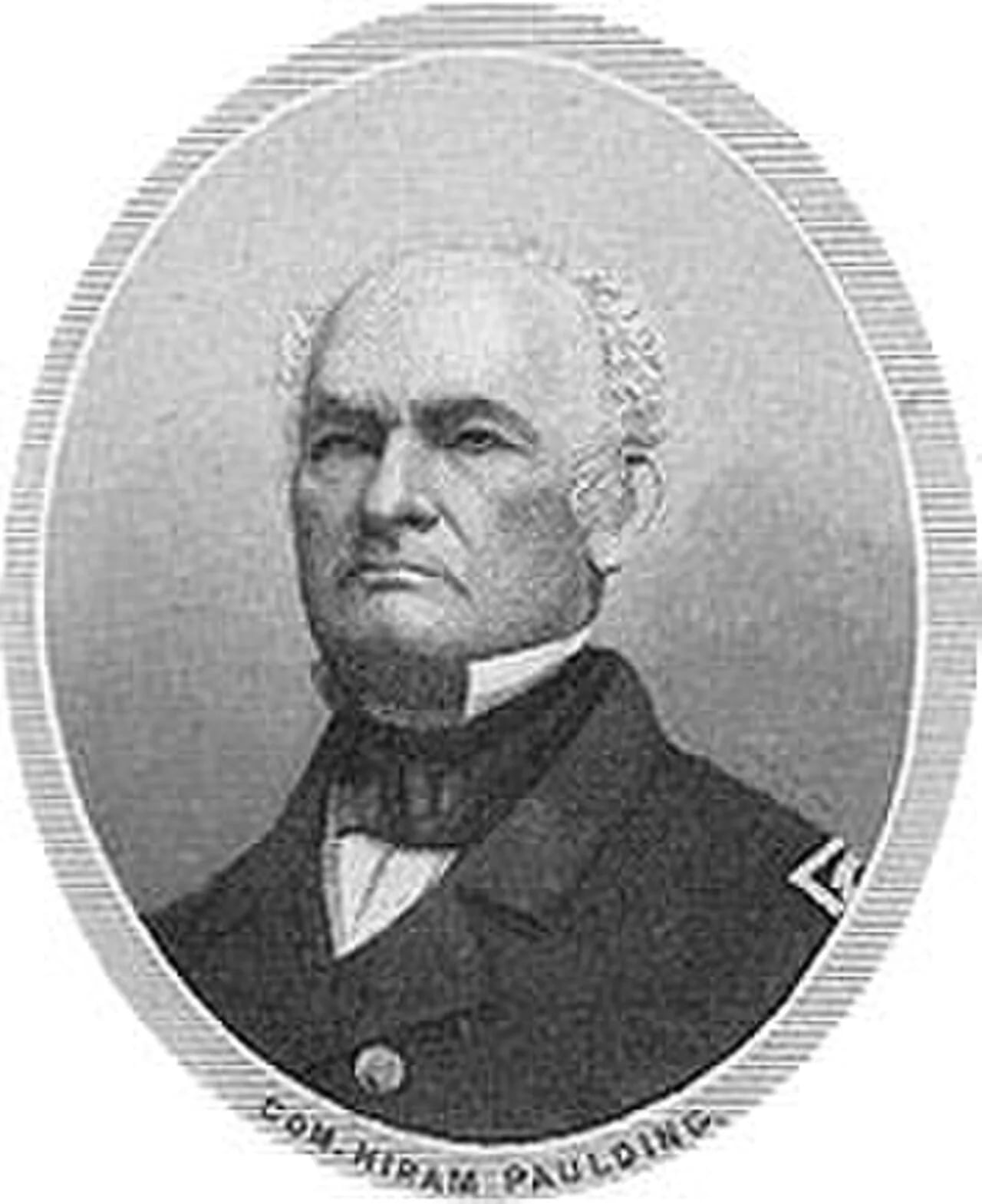 Porträt von Hiram Paulding (1797–1878) – Gedenkseite