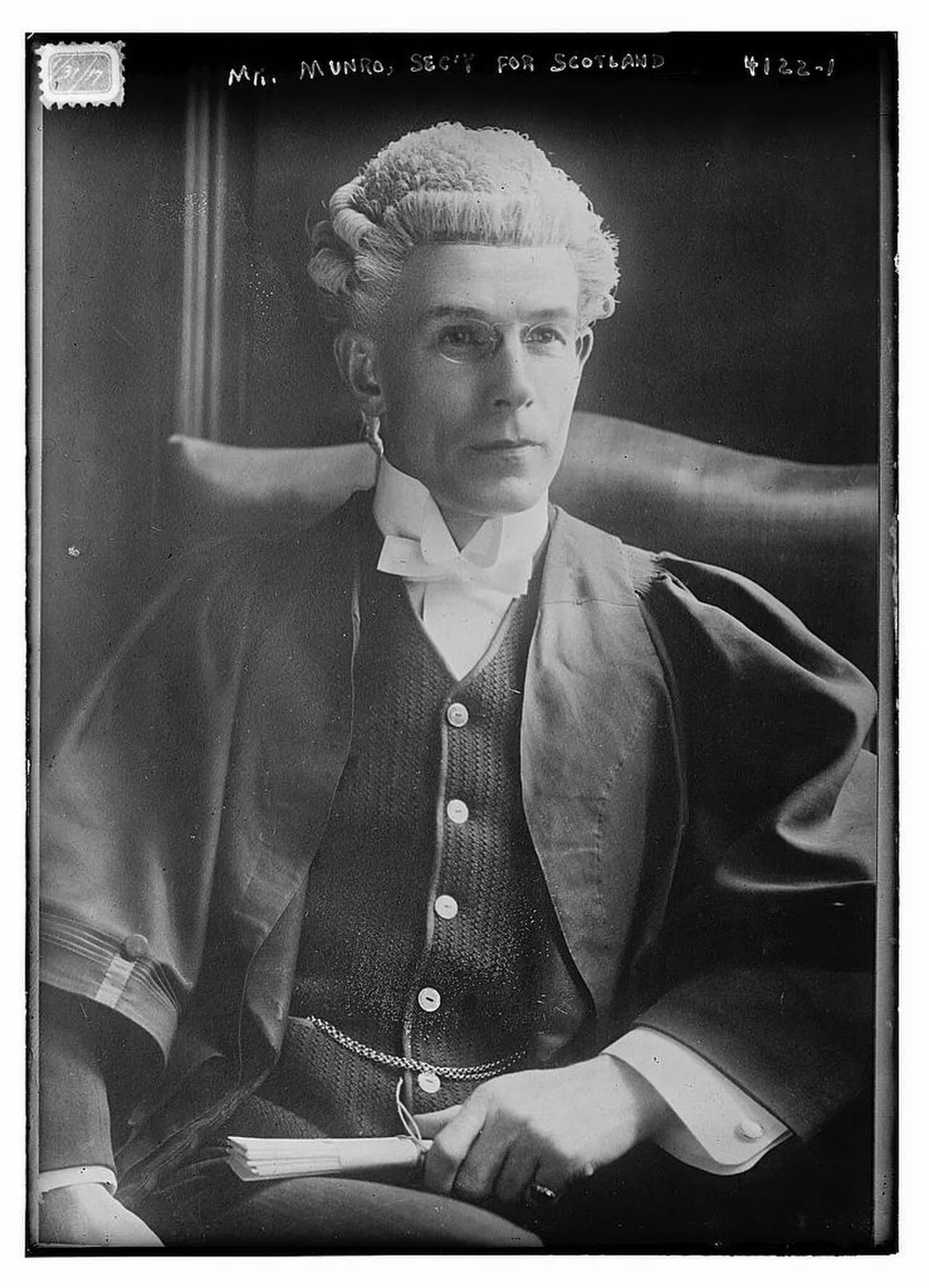 Porträt von Robert Munro (1868–1955) – Gedenkseite